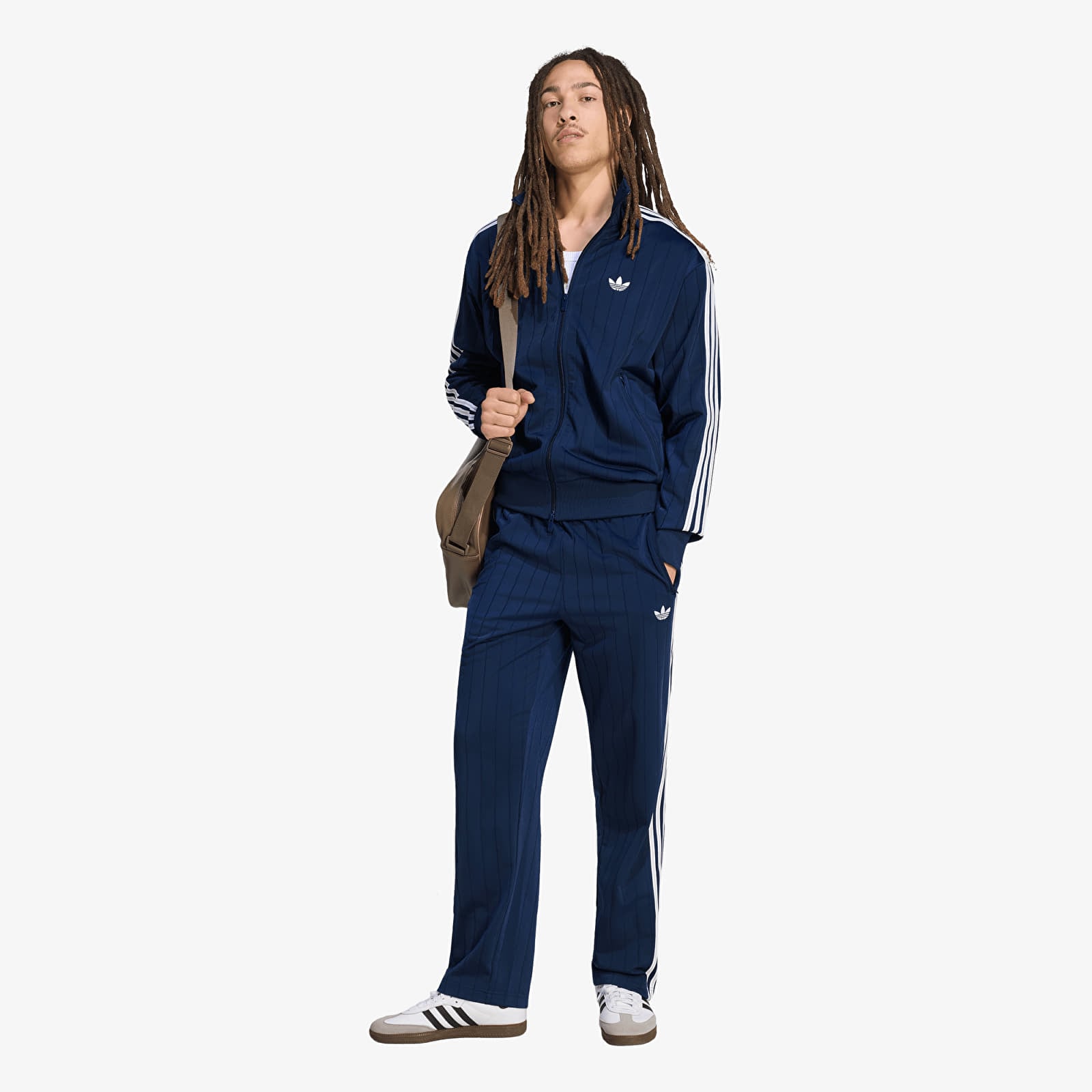 Tepláky adidas Firebird Drop Needle Track Tracksuit Bottoms Night Indigo