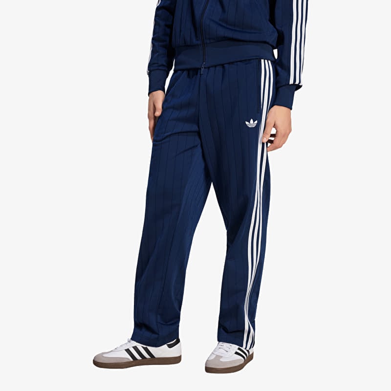 Siltās bikses adidas Firebird Drop Needle Track Tracksuit Bottoms Night Indigo
