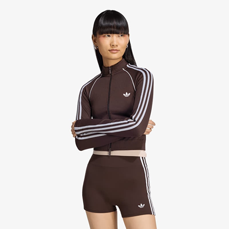Sweatshirt adidas Essentials 3 Stripes Seamless Tracktop Aurora Coffee
