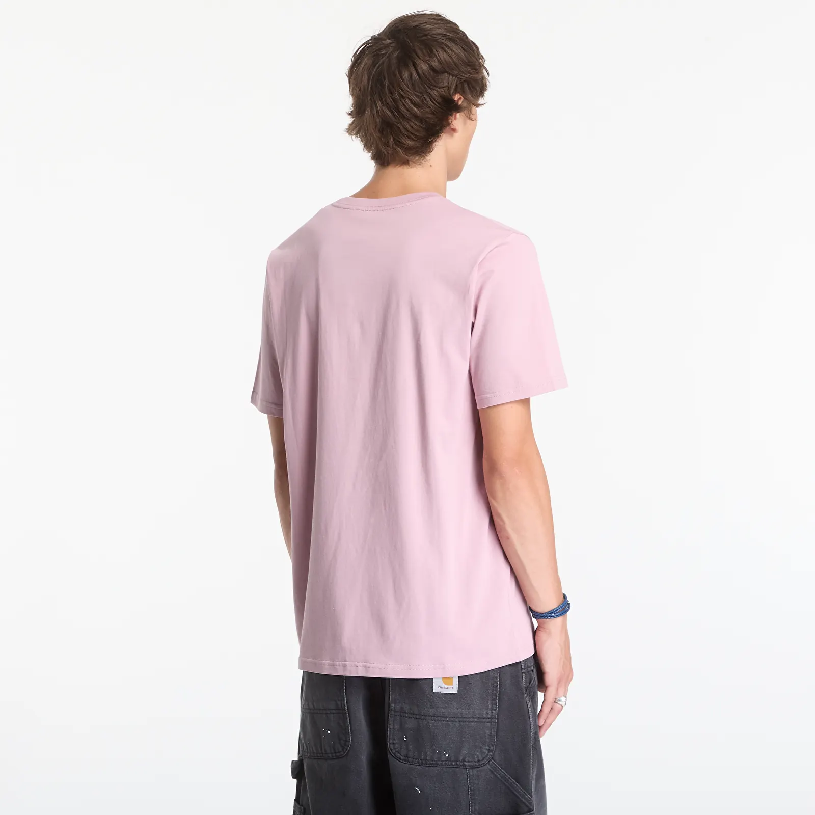 Pánská trička Carhartt WIP S/S Pocket T-Shirt UNISEX Hortensia