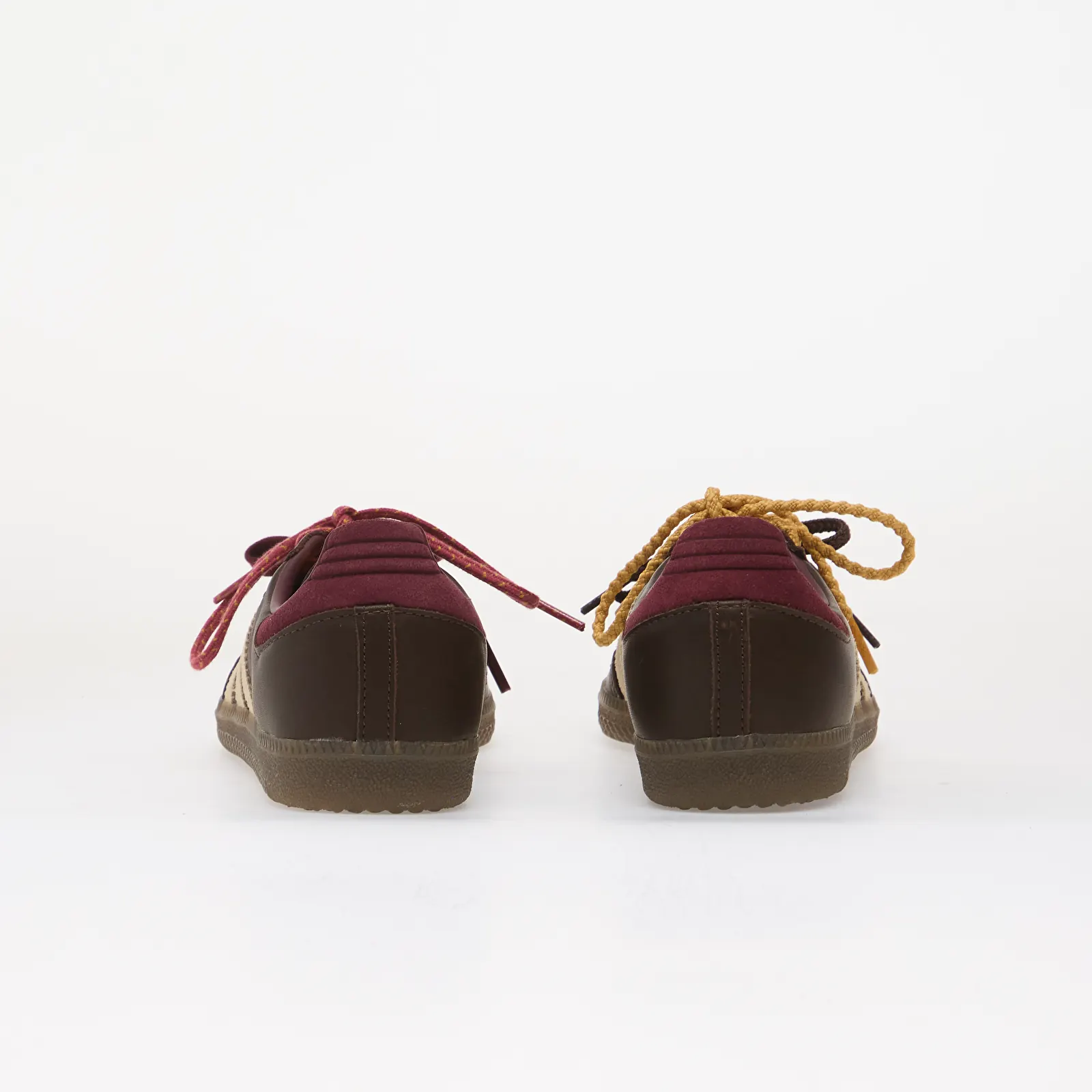 Women's sneakers and shoes adidas Samba OG Brown/ Warm Vanilla/ Maroon