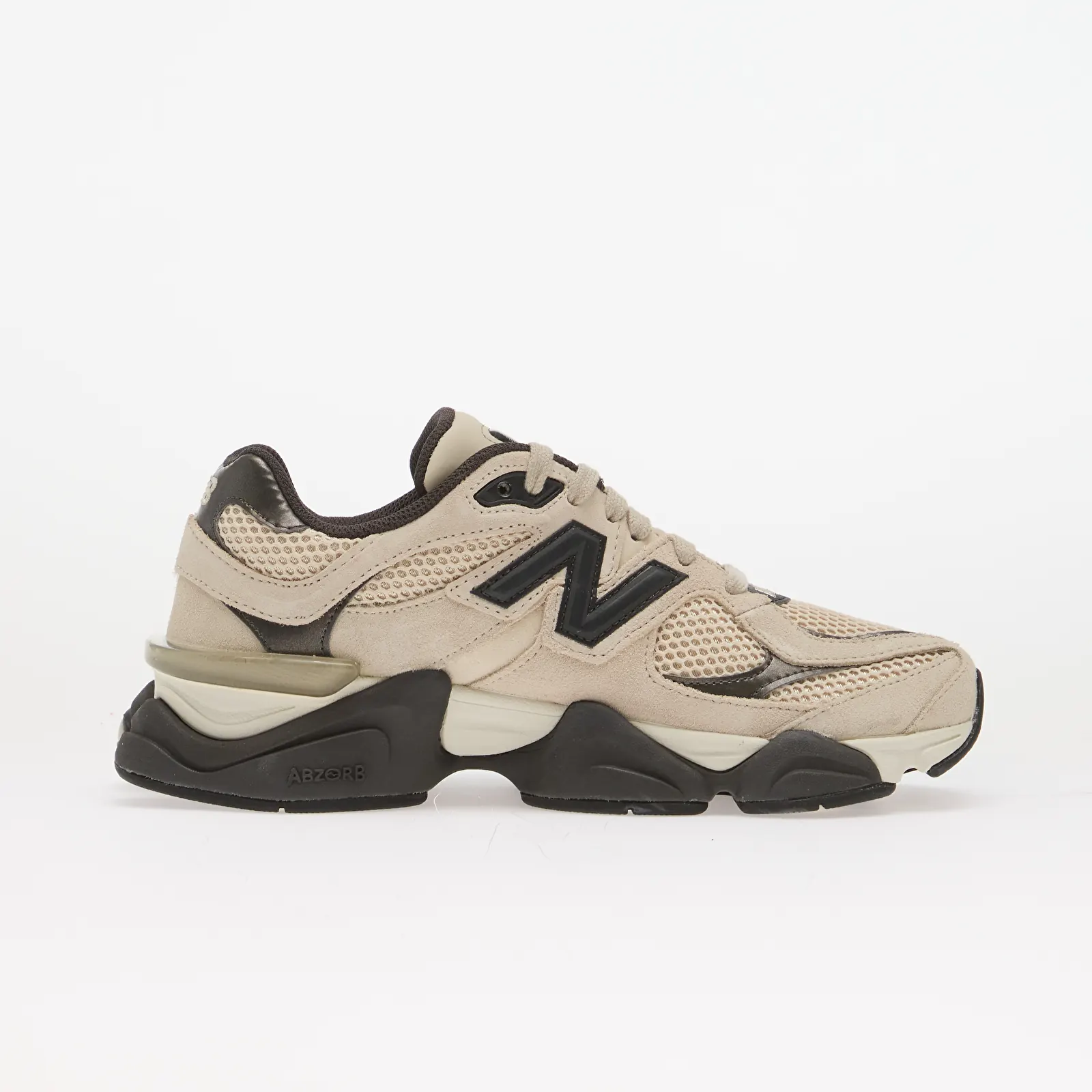 Vīriešu čības un apavi New Balance 9060 Timberwolf/ Black Cement