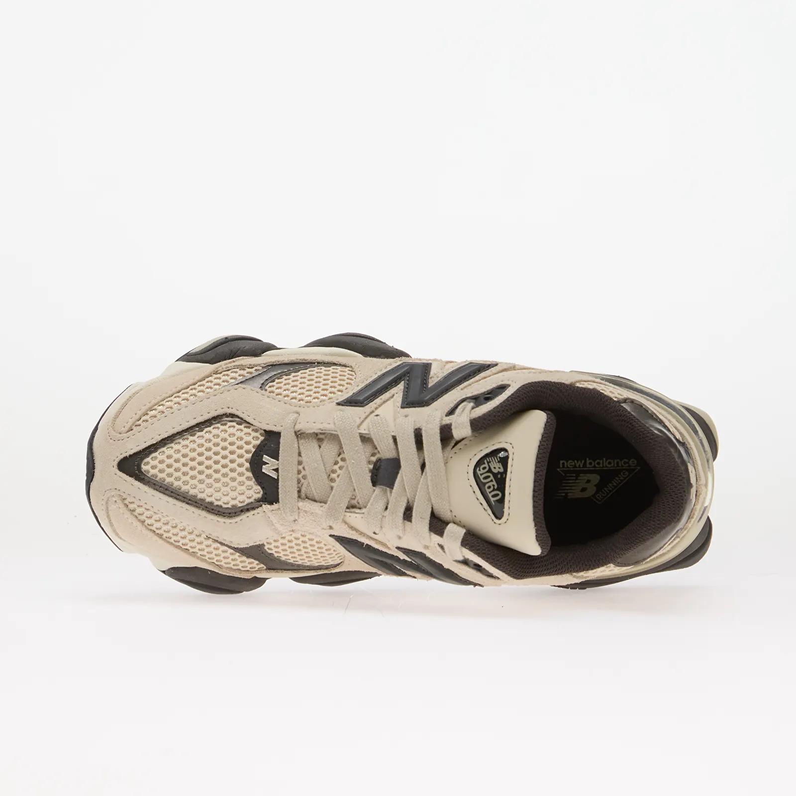 Vīriešu čības un apavi New Balance 9060 Timberwolf/ Black Cement