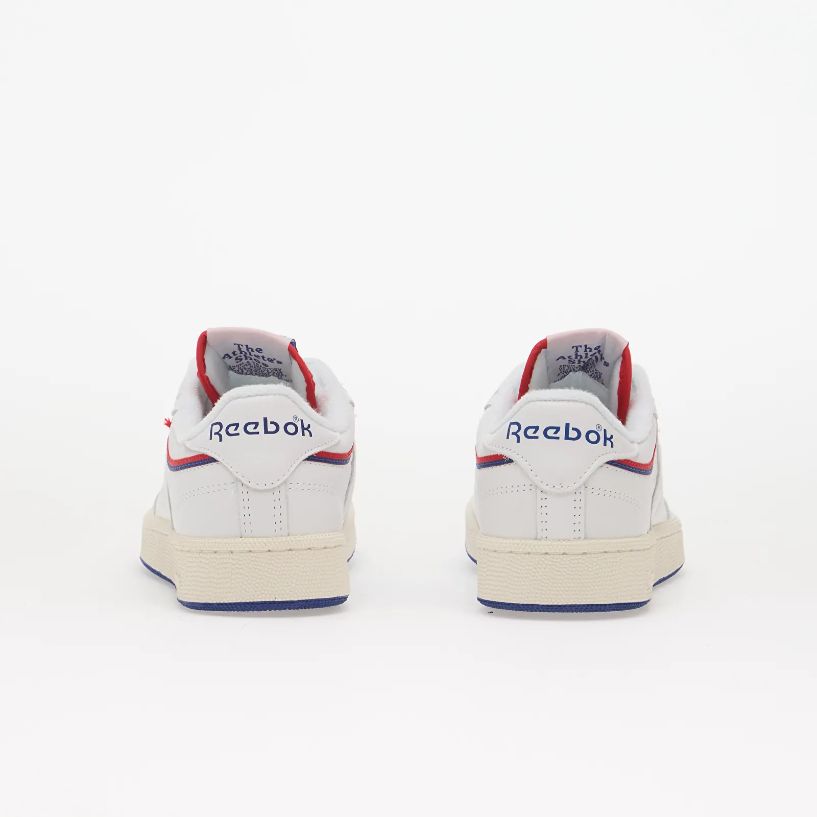 Miesten lenkkarit ja kengät Reebok Club C 85  White/ Blue/ Red