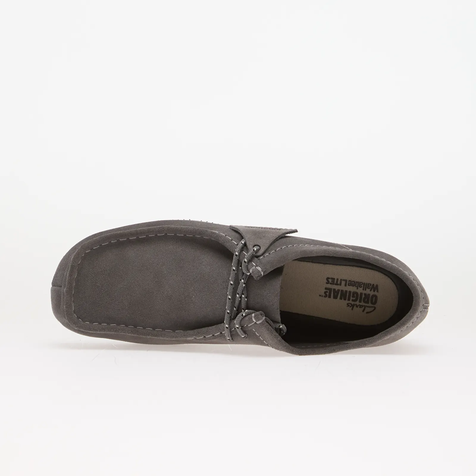 Pánské tenisky a boty Clarks Originals Wallabee Lite Grey Suede