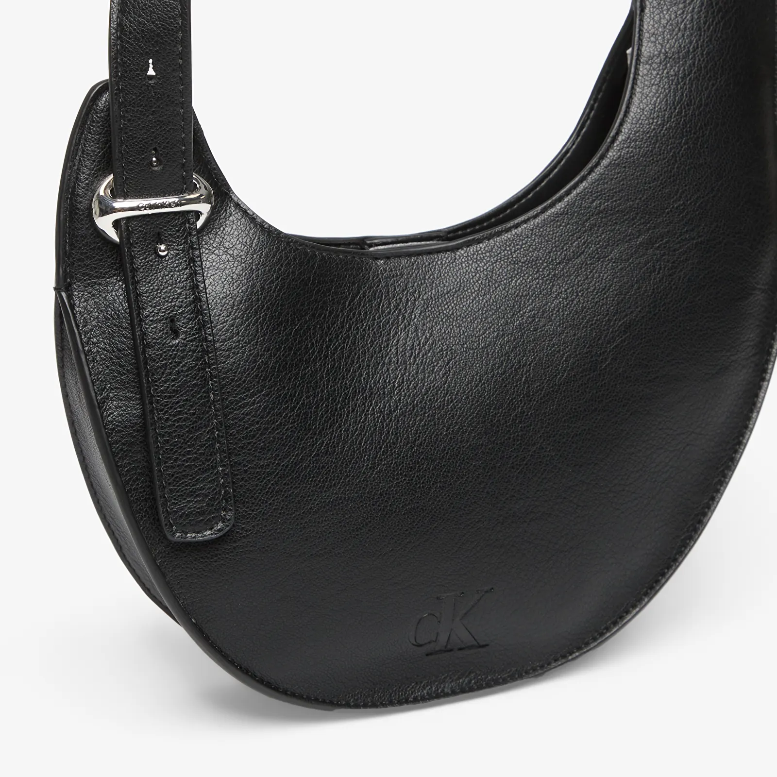 Torbice Calvin Klein Asym Buckle Shoulder Bag Black