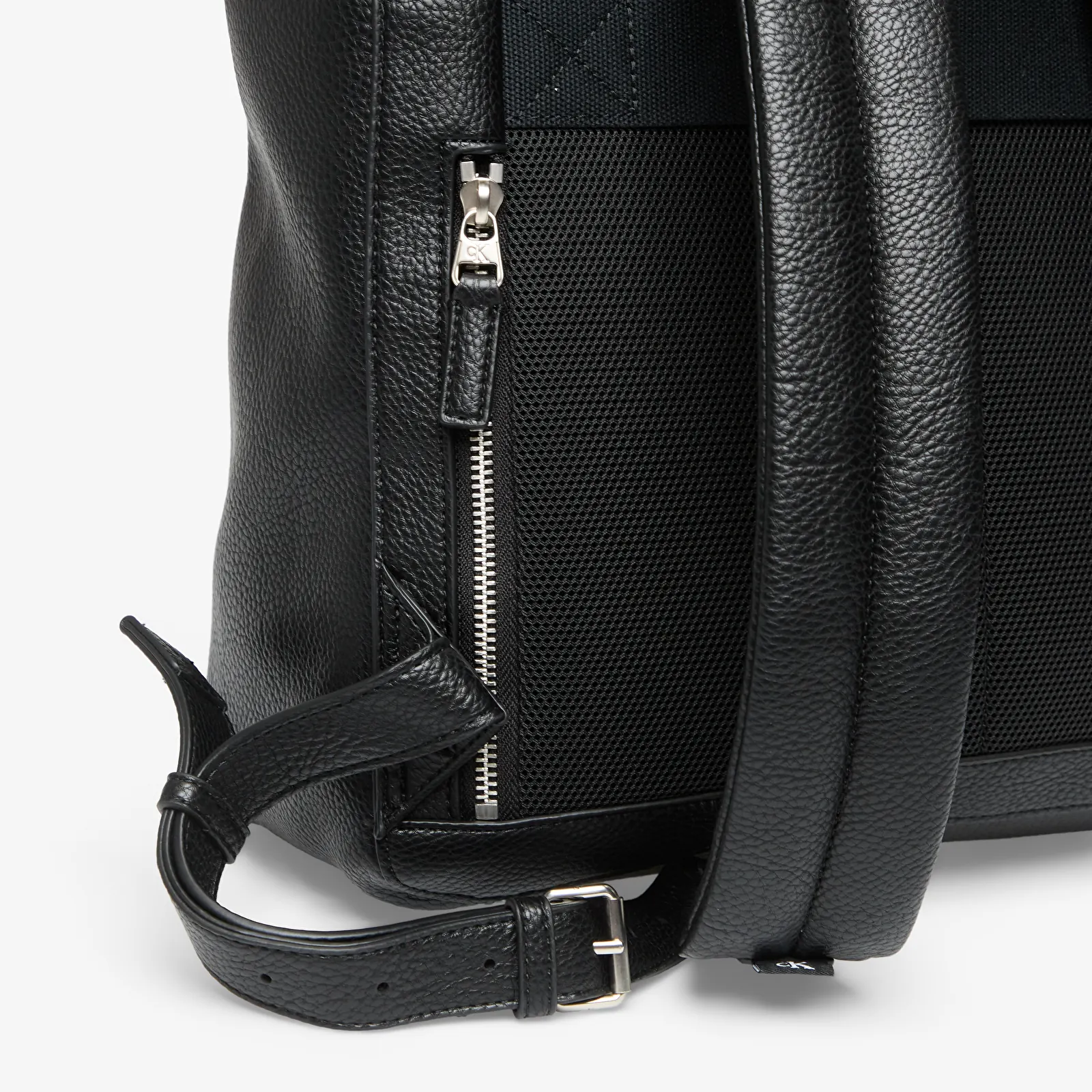 Backpacks Calvin Klein Bold Pebble Flap Backpack Black