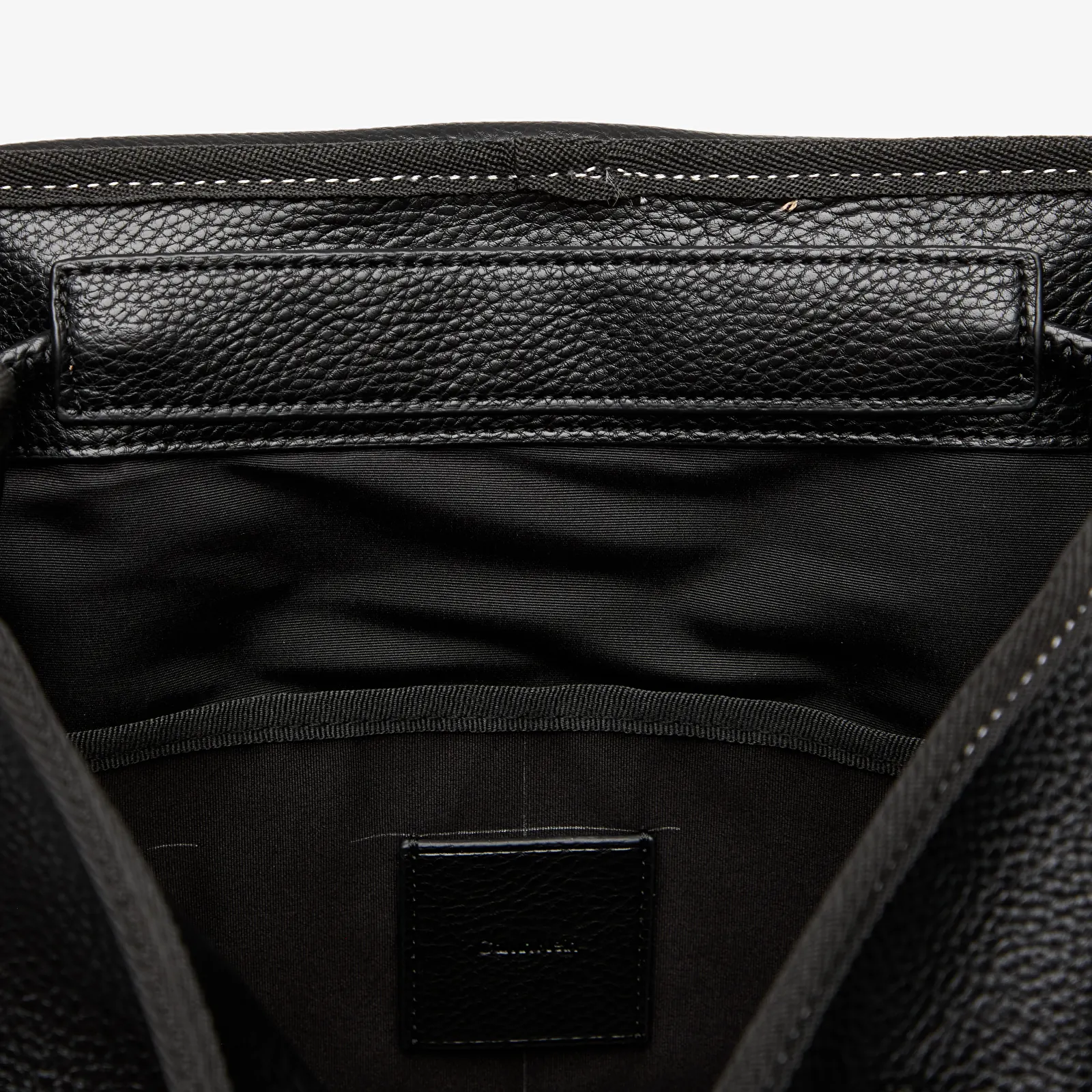 Backpacks Calvin Klein Bold Pebble Flap Backpack Black