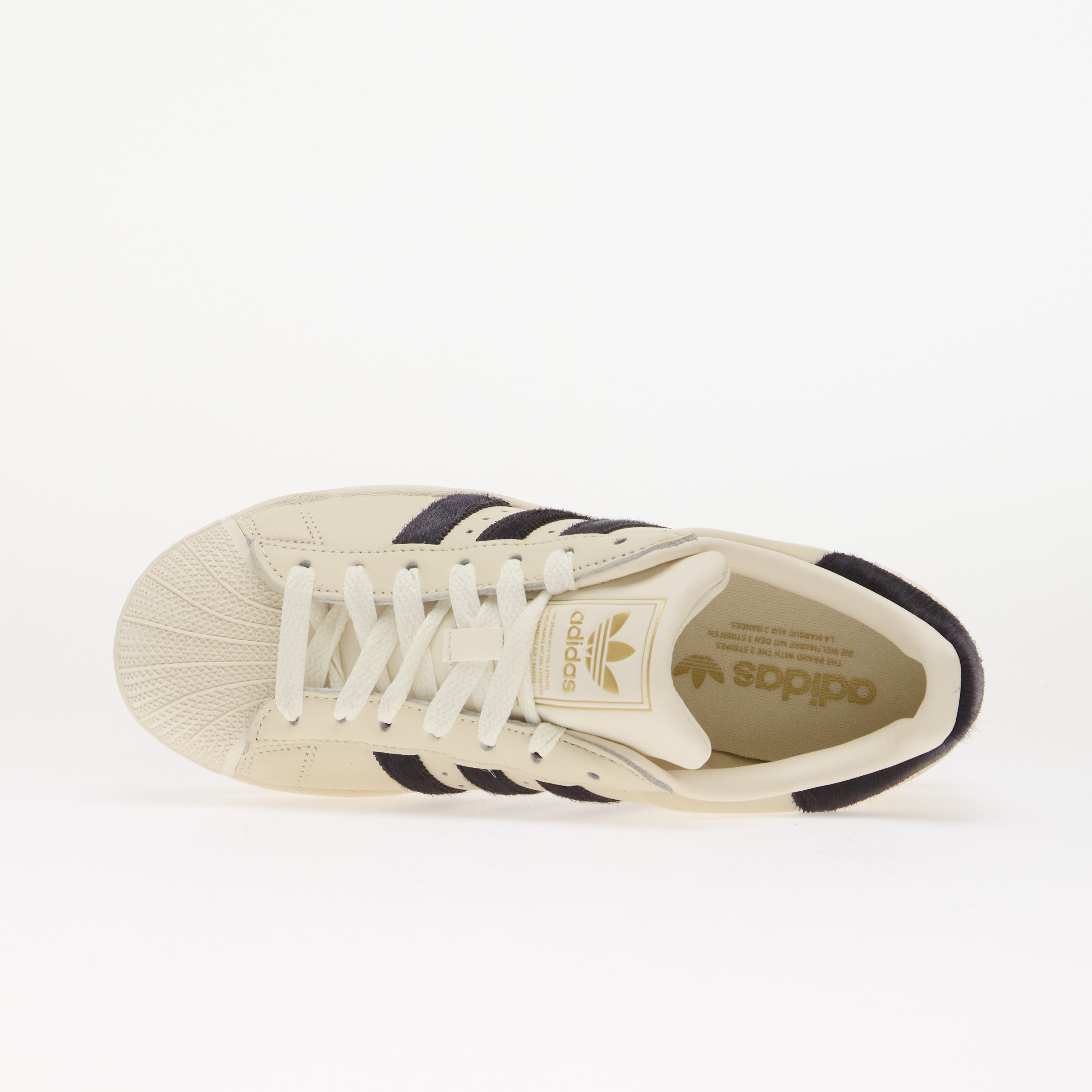adidas Originals adidas Superstar II Off White/ Aurora Black/ Gold Metallic 8.5 - 4