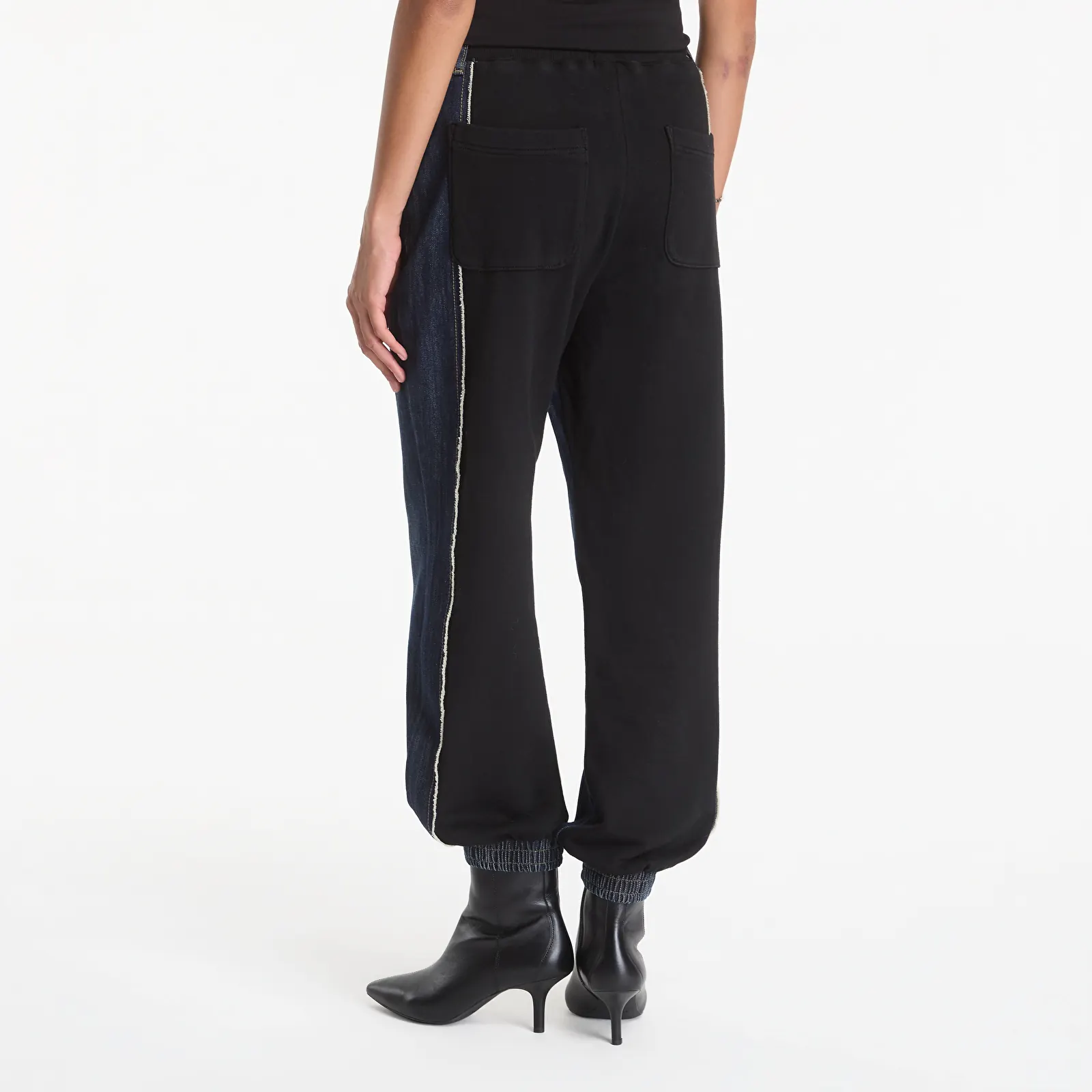 Jeans Desigual Ibrid Denim Trousers Blue