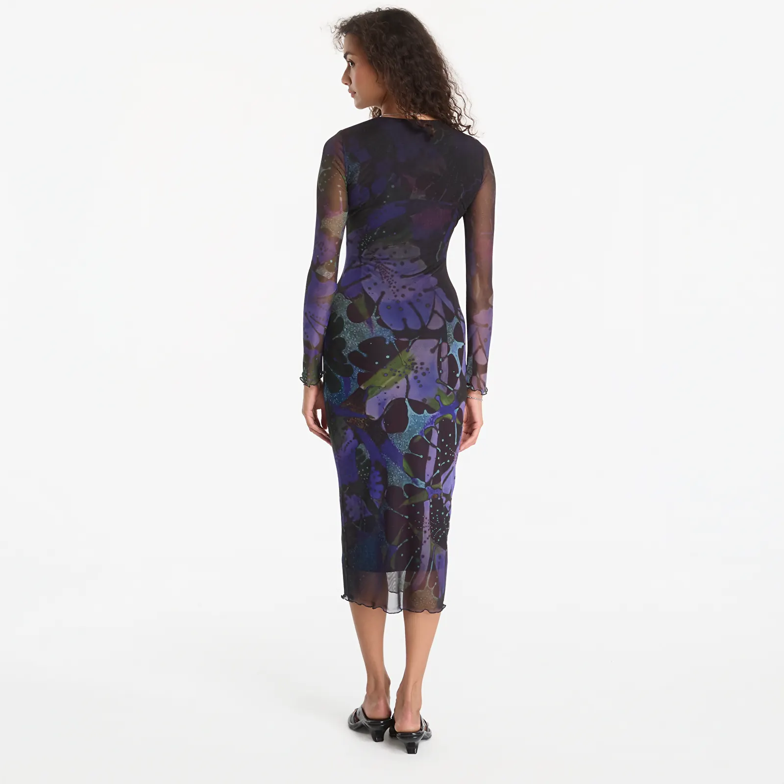 Kjoler Desigual Leafs Lacroix Dress Blue