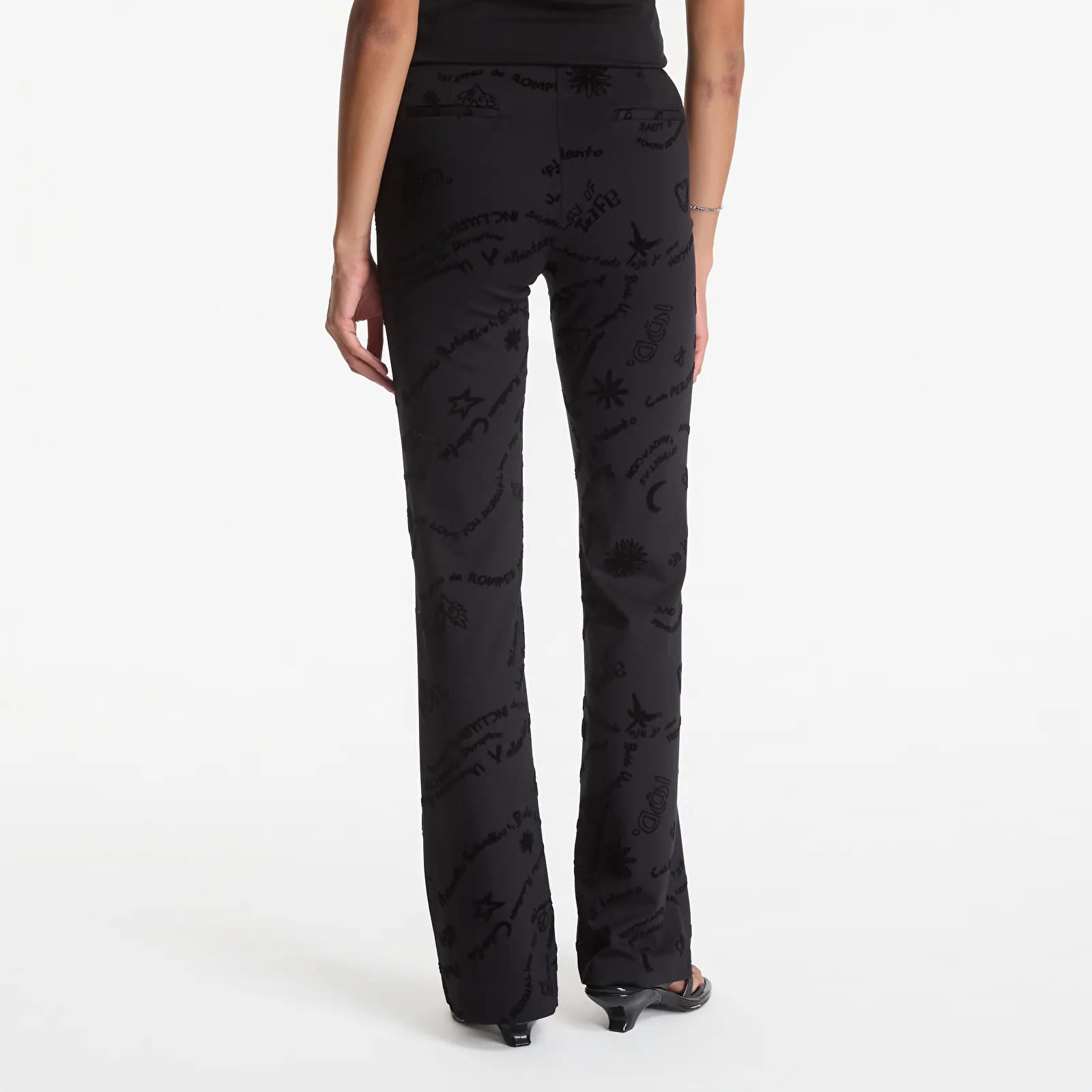 Pants Desigual Michelle Trousers Black