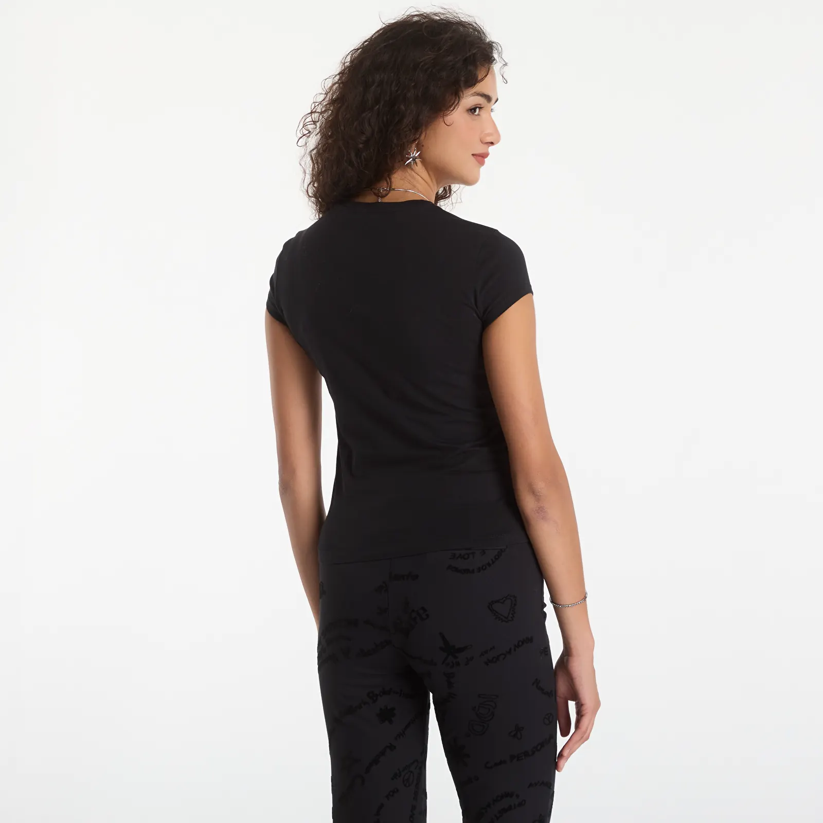 T-shirts Desigual Love T-Shirt Black