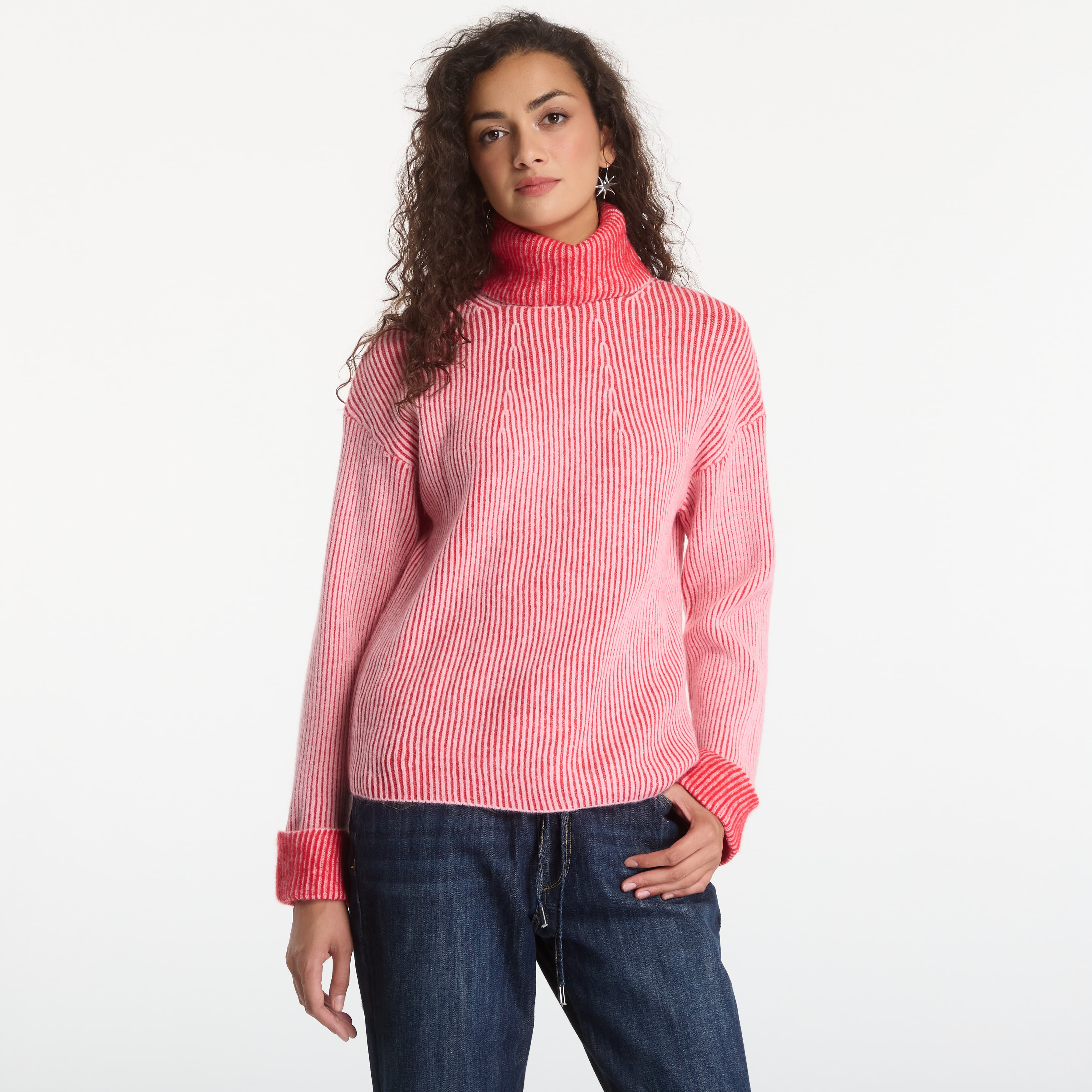 Пуловер Desigual Emy Pullover Red S