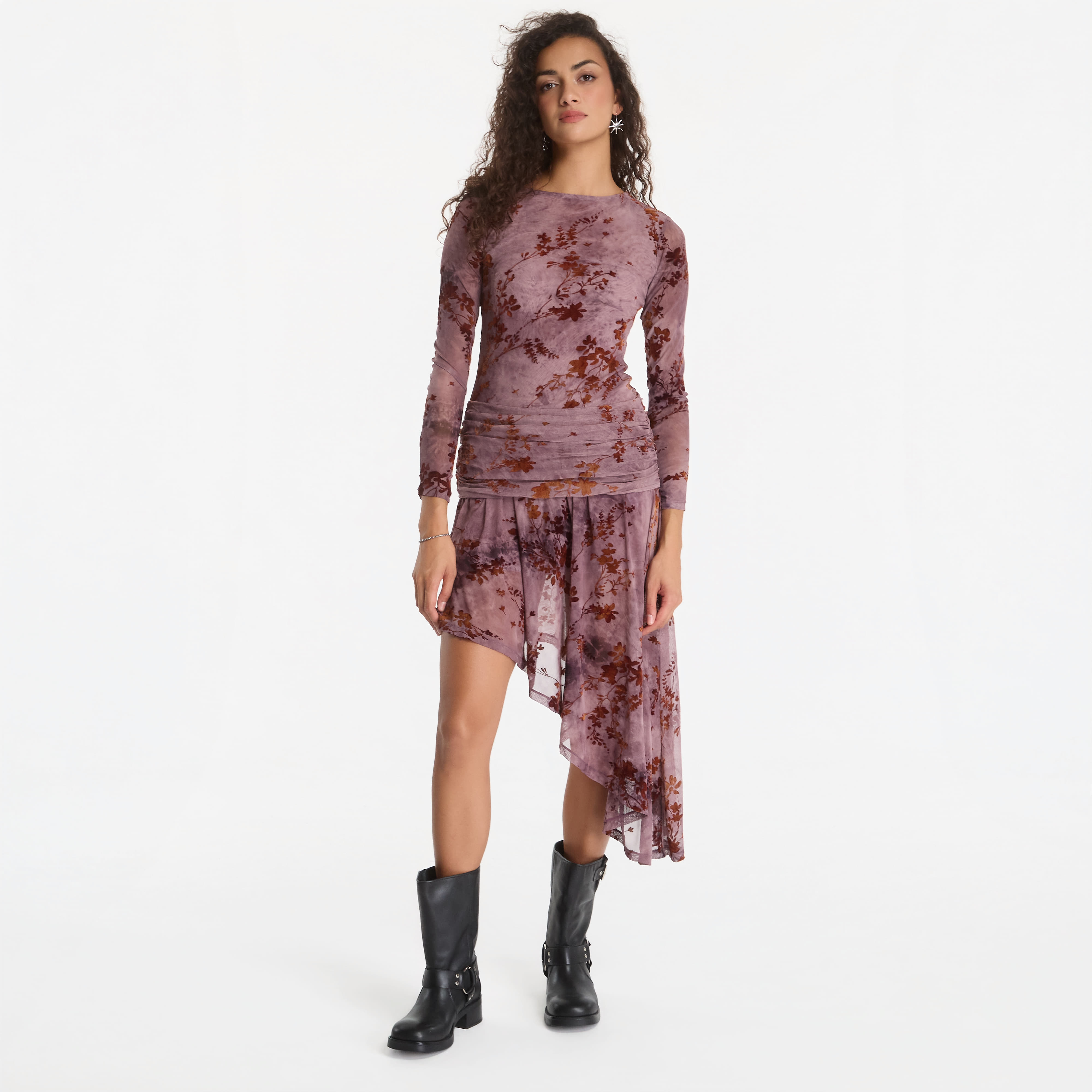 Облекло Desigual Oporto Dress Red M