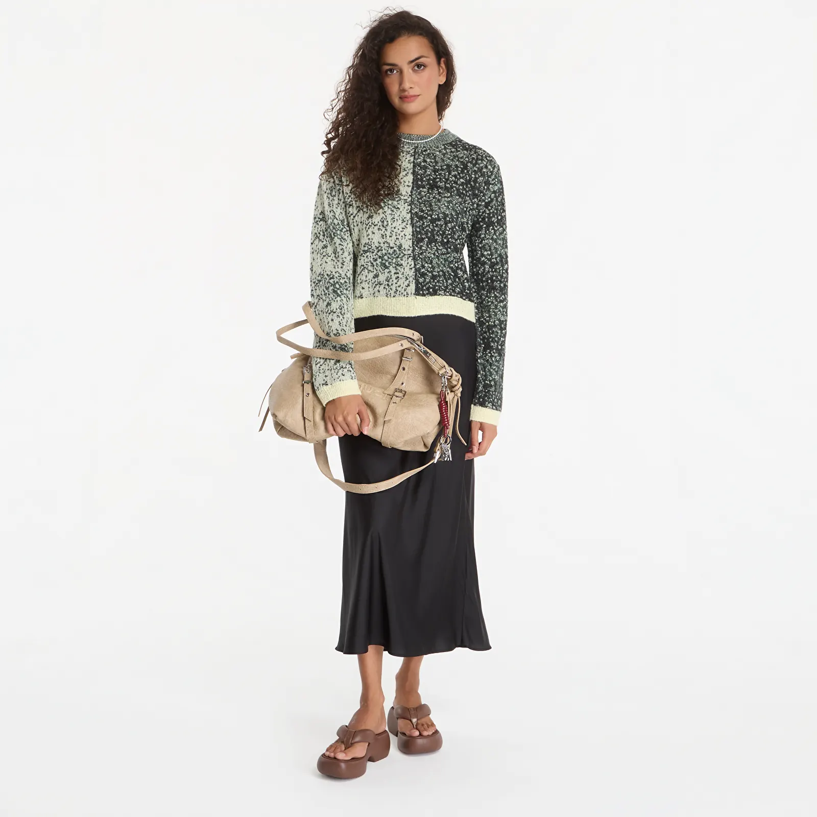 Πουλόβερ Desigual Earth Pullover Green