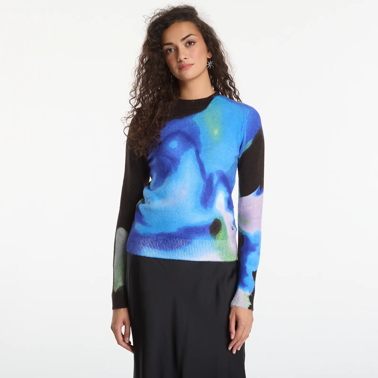 Свитеры и джемперы Desigual Clouds Lacroix Pullover Blue