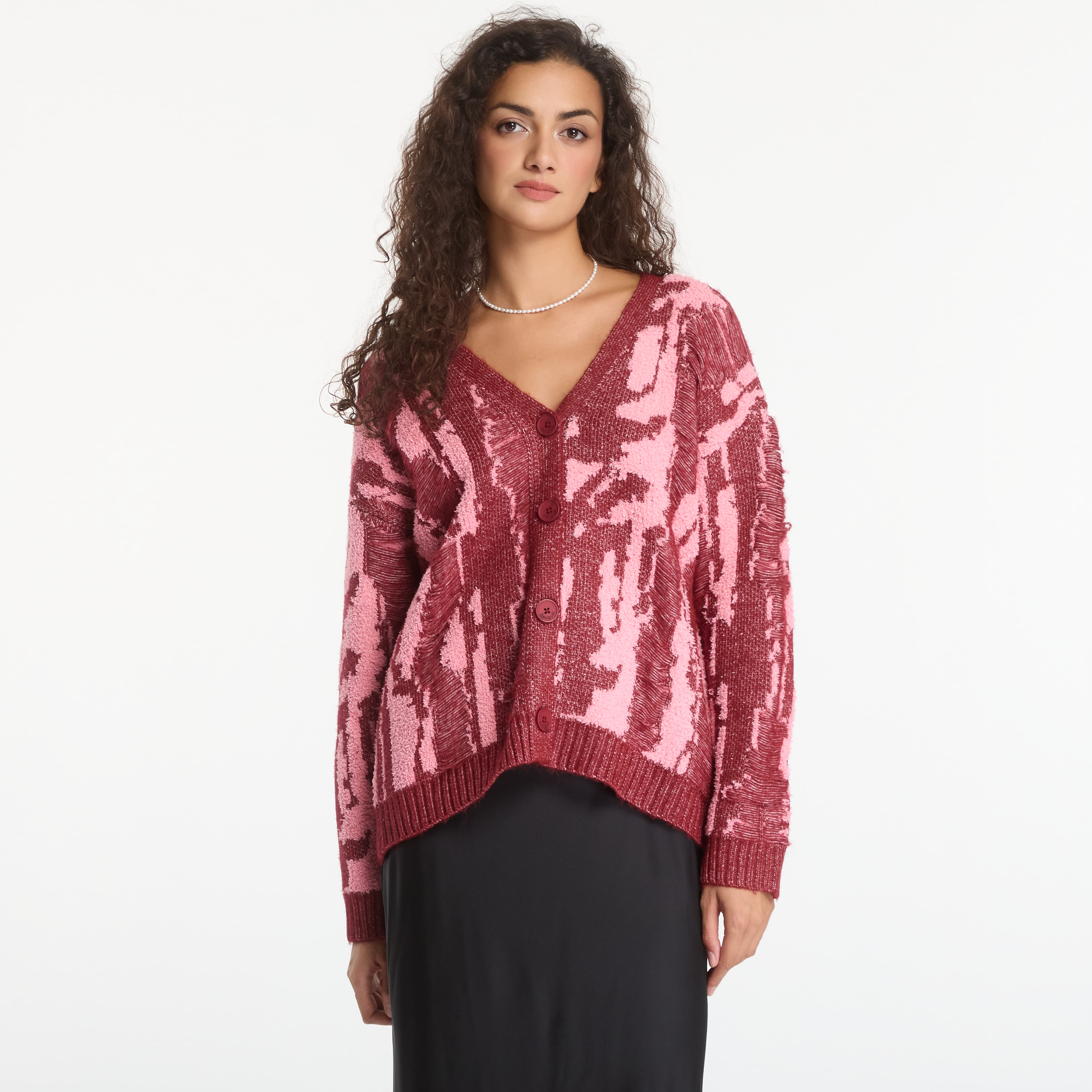 Пуловер Desigual Jakee Pullover Red M