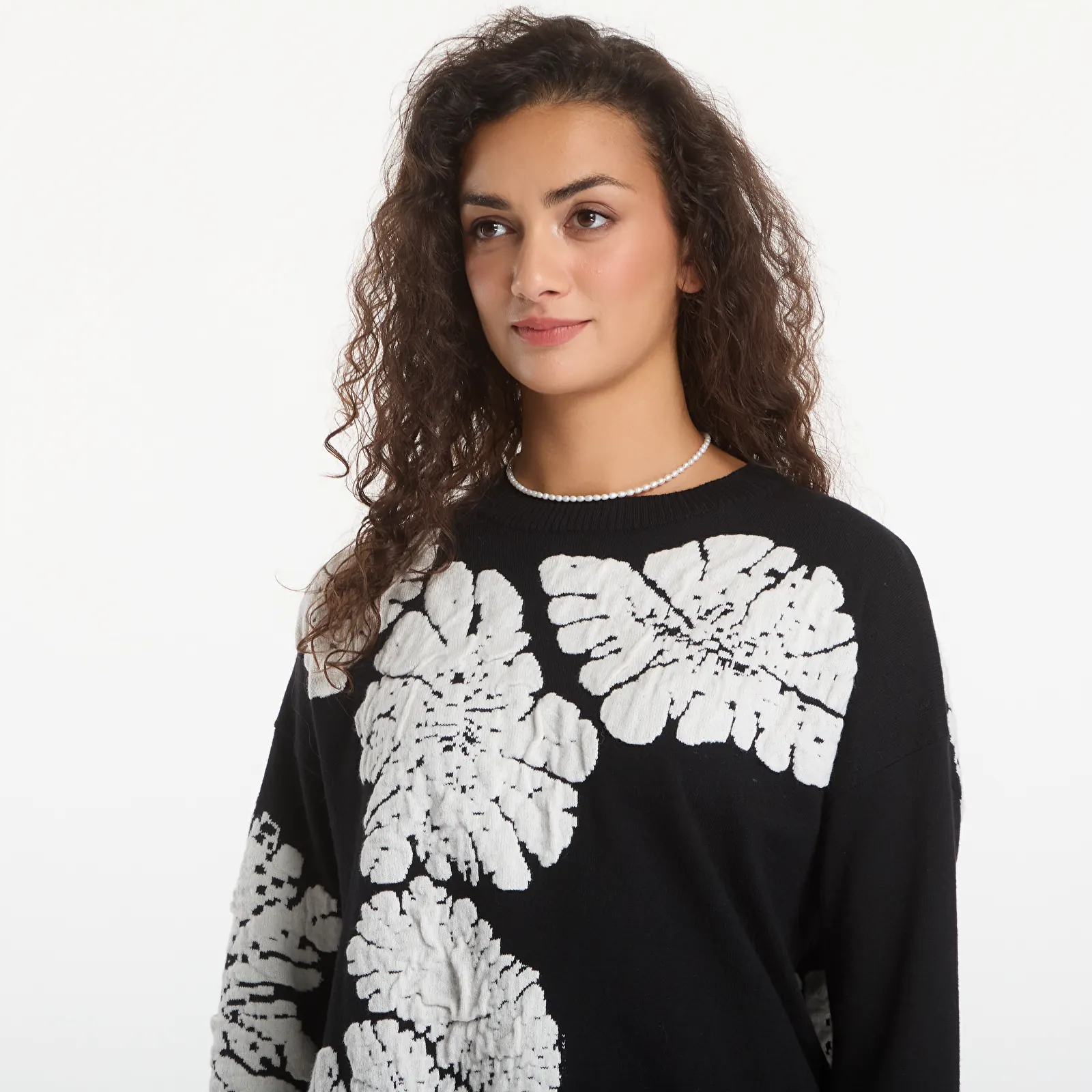 Πουλόβερ Desigual Bubbles Lacroix Black