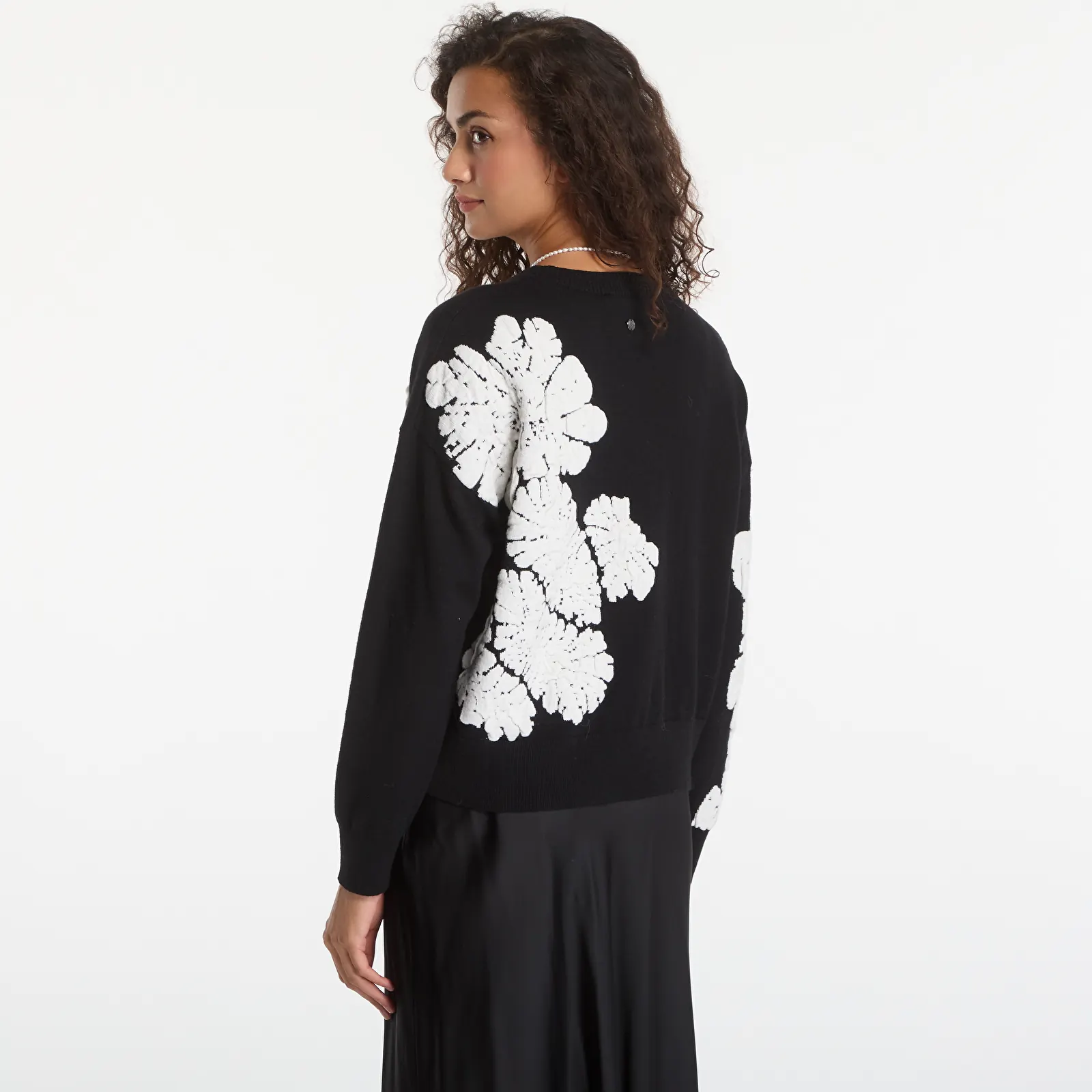 Πουλόβερ Desigual Bubbles Lacroix Black