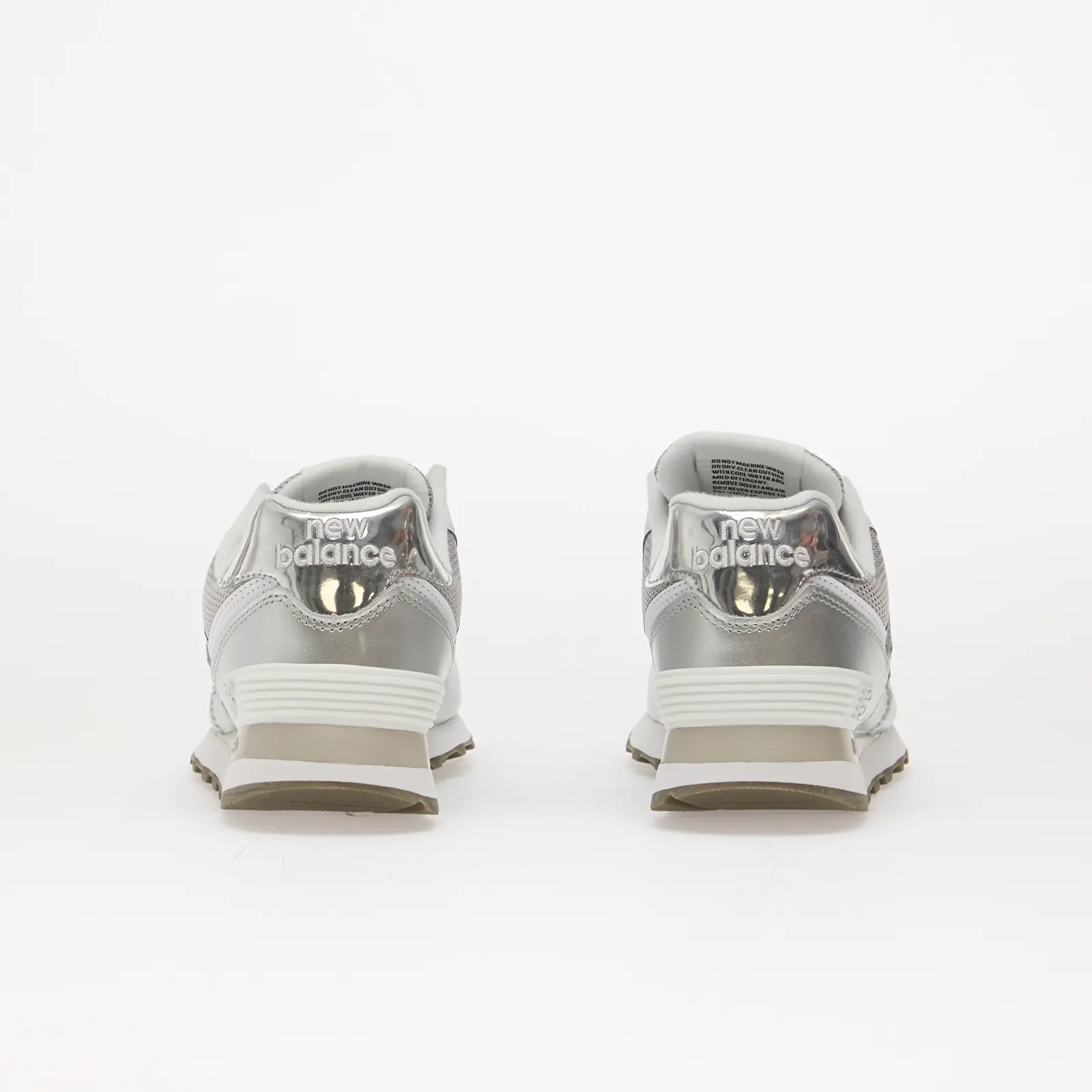 Zapatillas mujer New Balance W574 Silver Metallic/ White