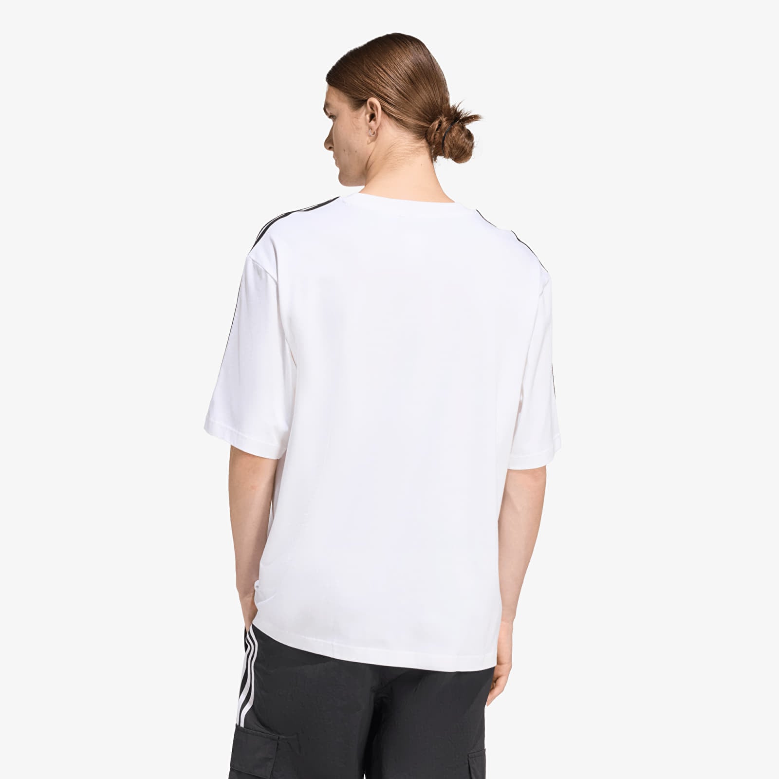 T-Shirts Männer adidas Adicolor 3-STRIPES Oversized T-Shirt White