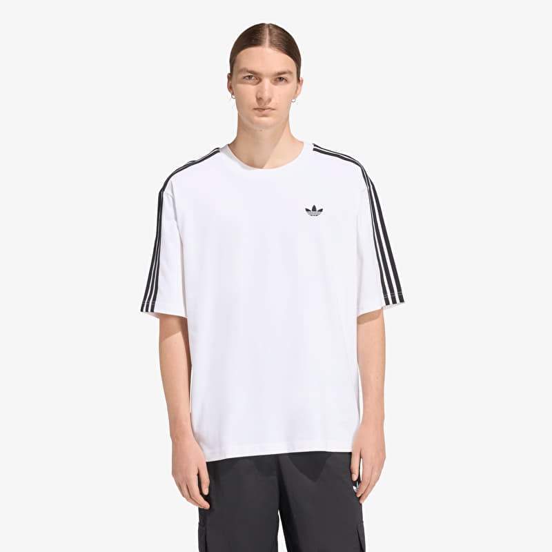 T-Shirt adidas Adicolor 3-STRIPES Oversized T-Shirt White