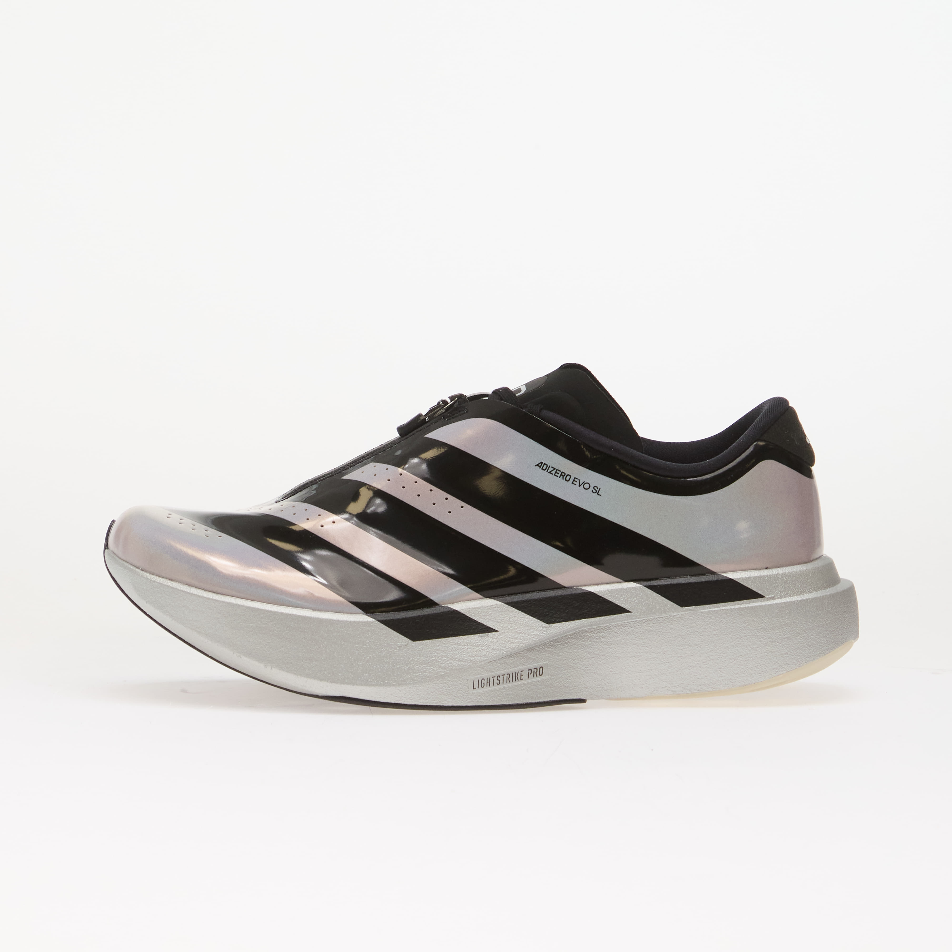 adidas Adizero EVO SL ZIP Silver Met./ Core Black/ Halo Silver 9.5