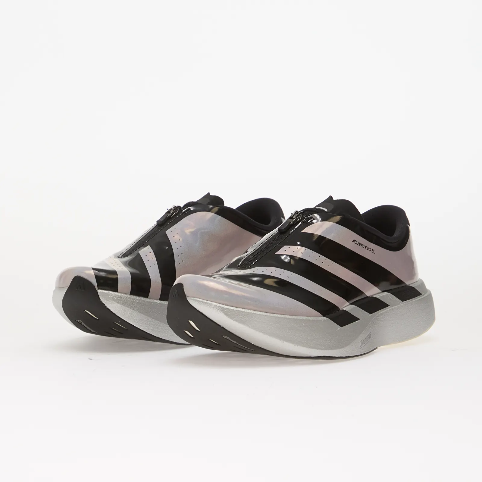 Női sneakerek adidas Adizero EVO SL ZIP Silver Met./ Core Black/ Halo Silver