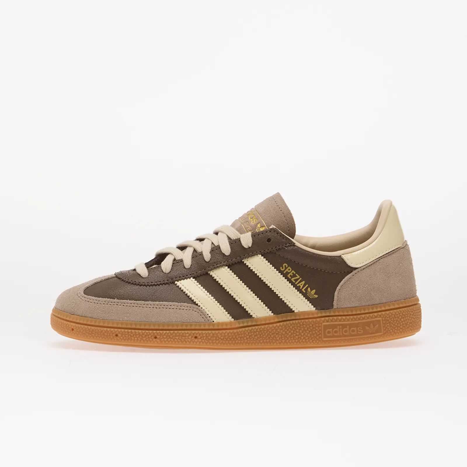 Meeste tossud ja kingad adidas Handball Spezial Earth Strata/ Warm Vanilla/ Gum