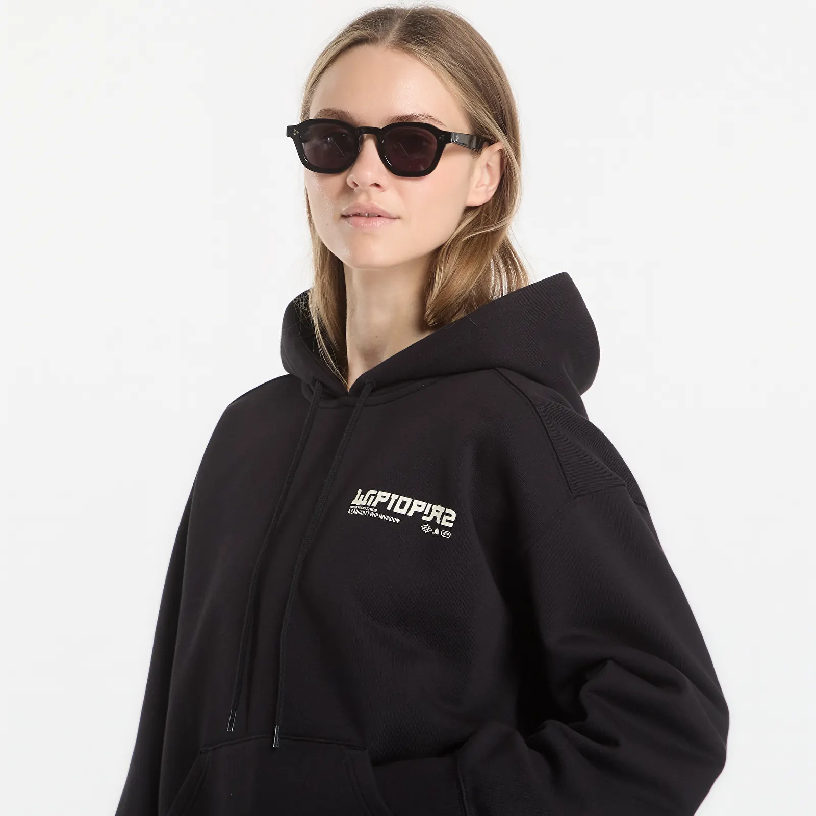 Ανδρικά φούτερ  Carhartt WIP Hooded Wiptopia II Sweat Black