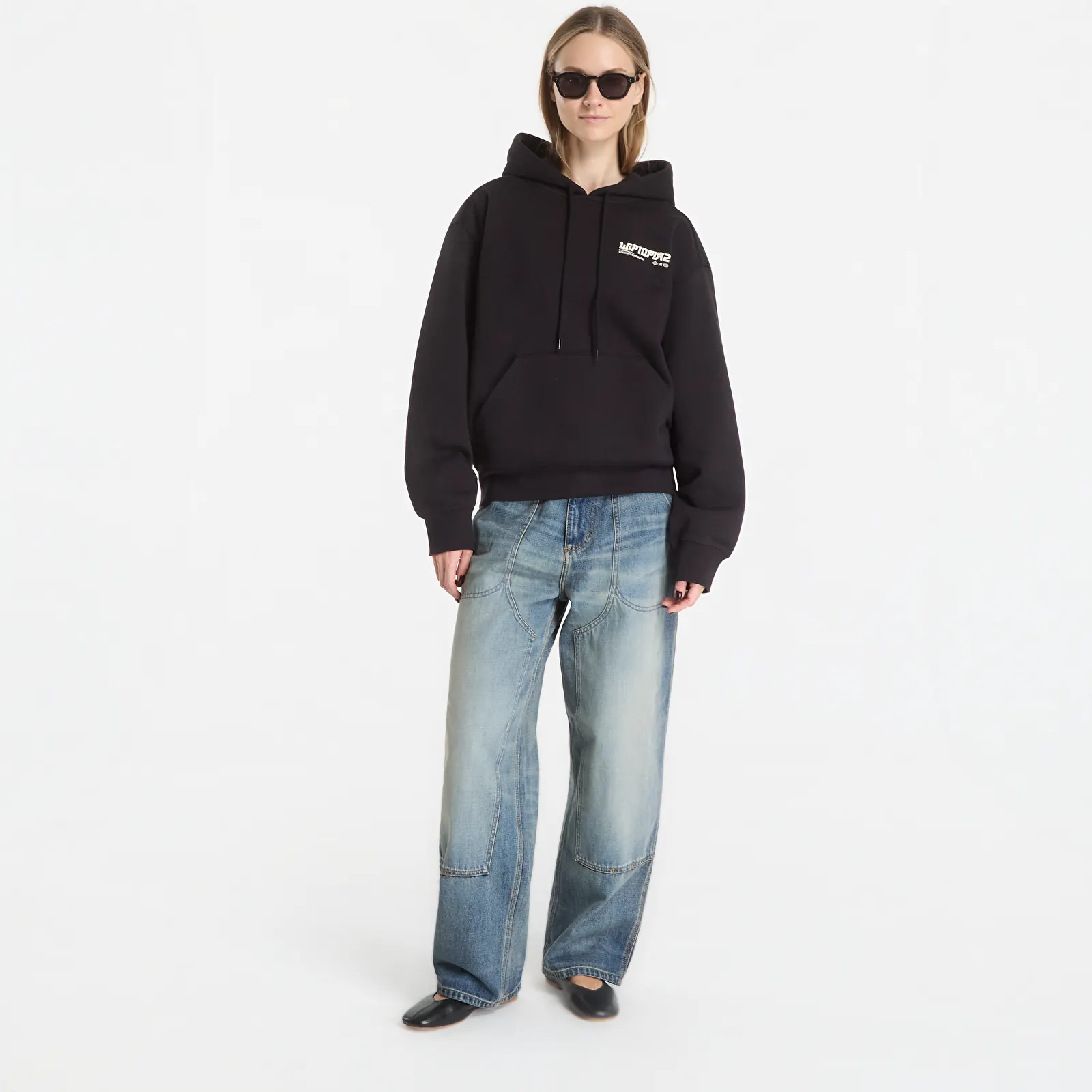 Ανδρικά φούτερ  Carhartt WIP Hooded Wiptopia II Sweat Black