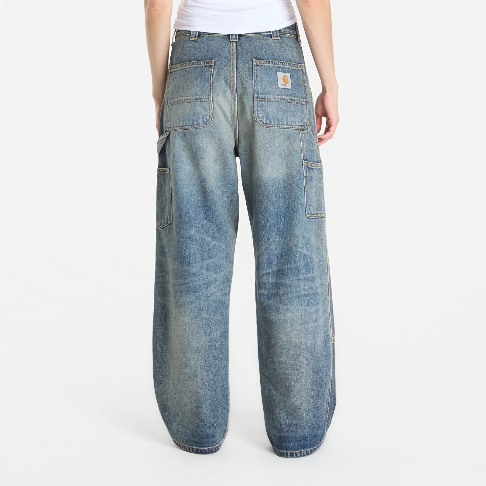 Men's jeans Carhartt WIP Oakland Pant Blue Worn Used Wash