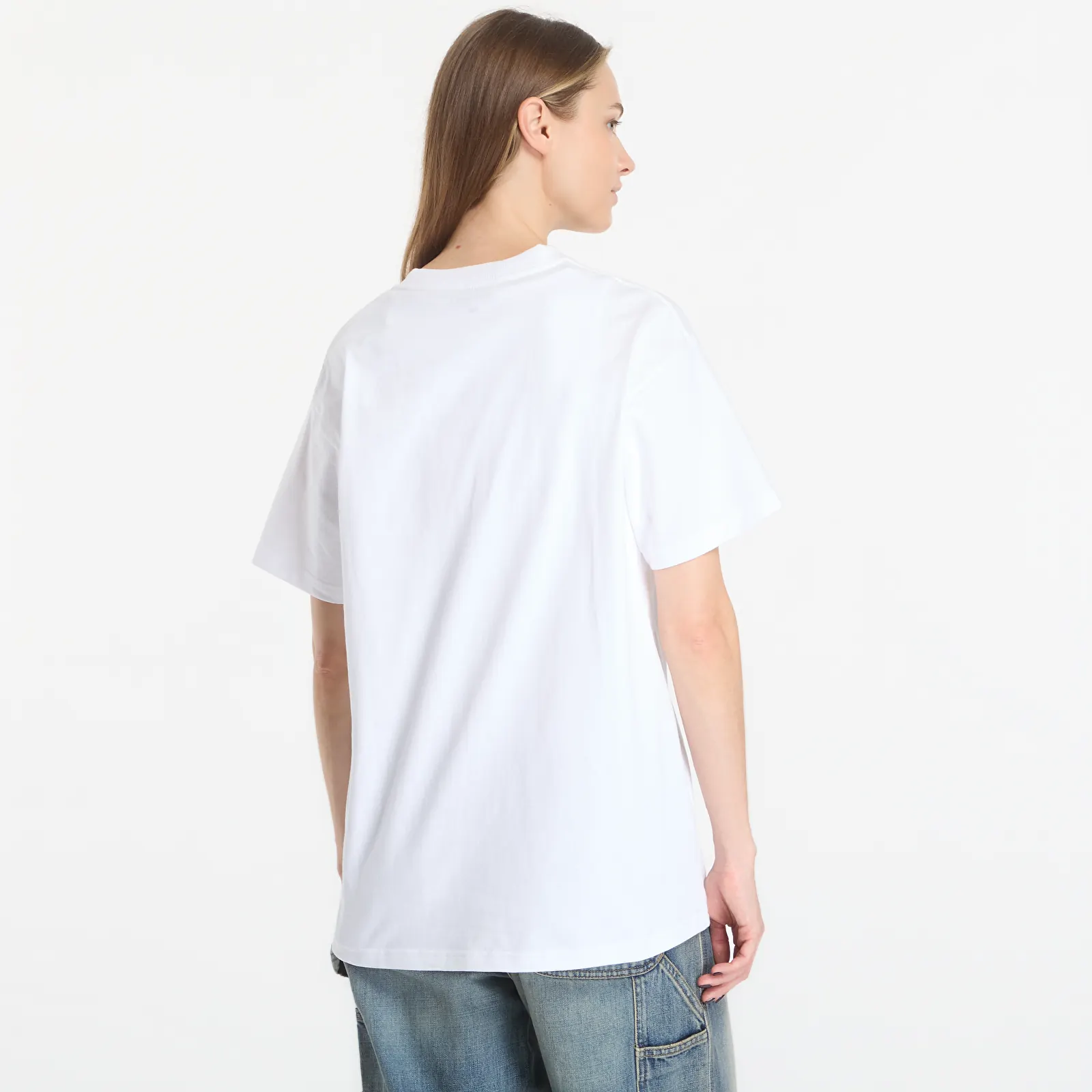 Pánske tričká Carhartt WIP S/S Fromage T-Shirt UNISEX White