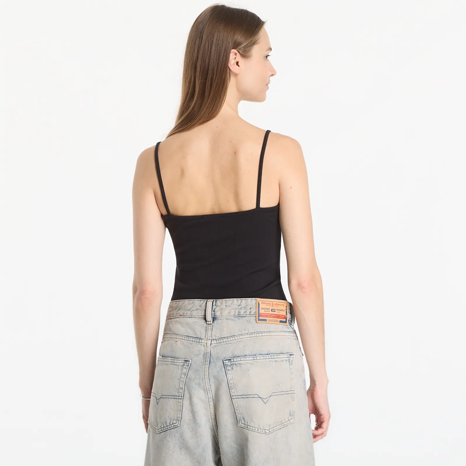 Dámske tielka Diesel T-Hupy-Od Tank Top Black