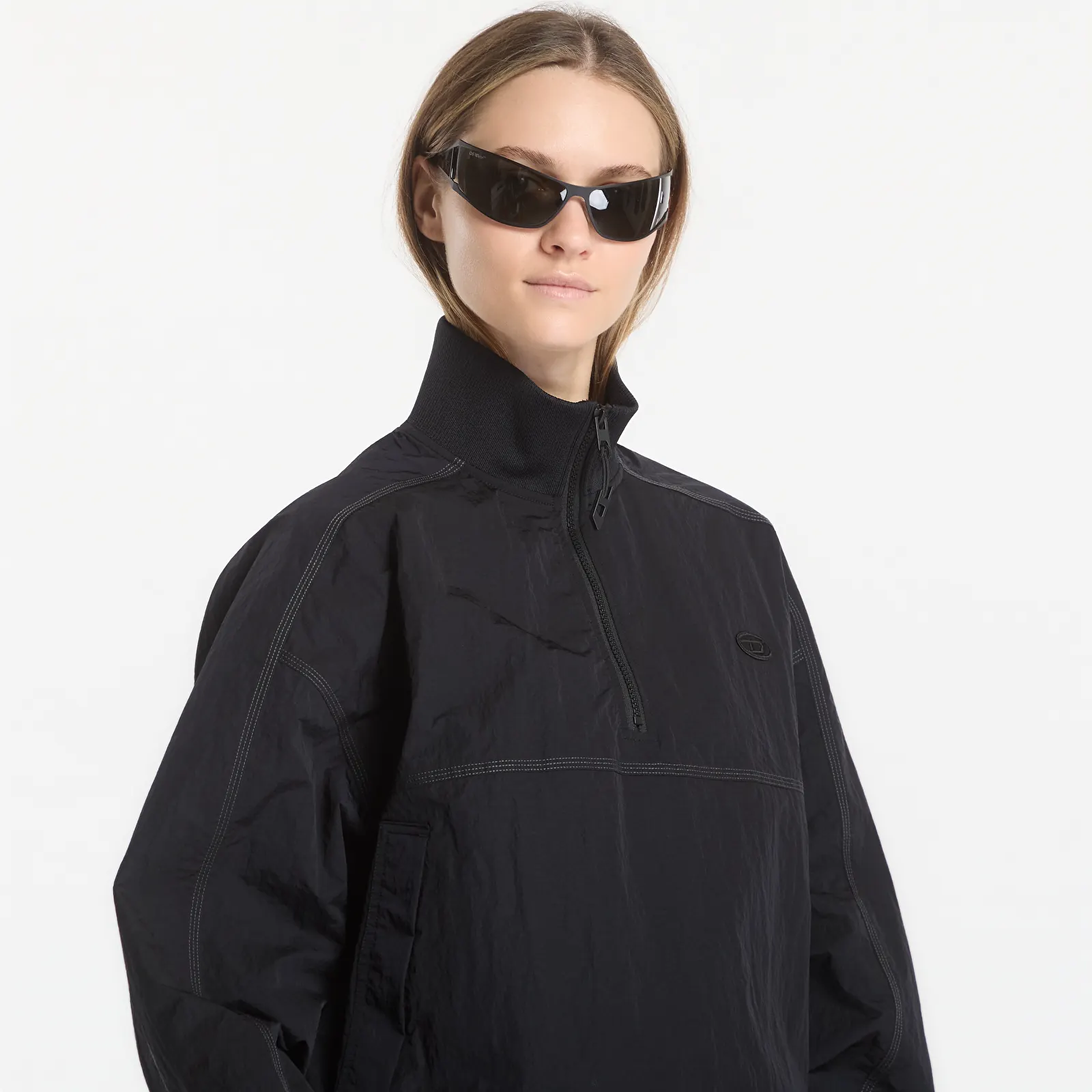 Dámské bundy Diesel G-Anock Jacket Black