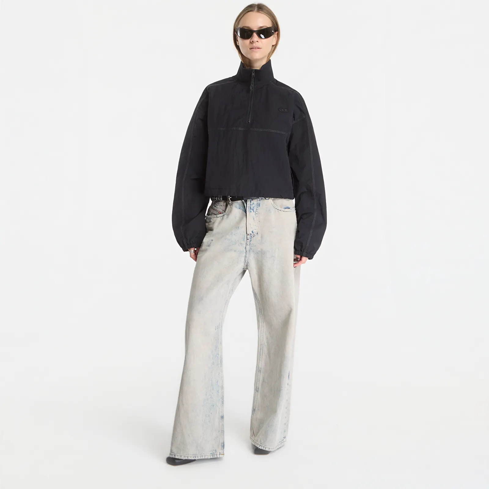 Dámské bundy Diesel G-Anock Jacket Black