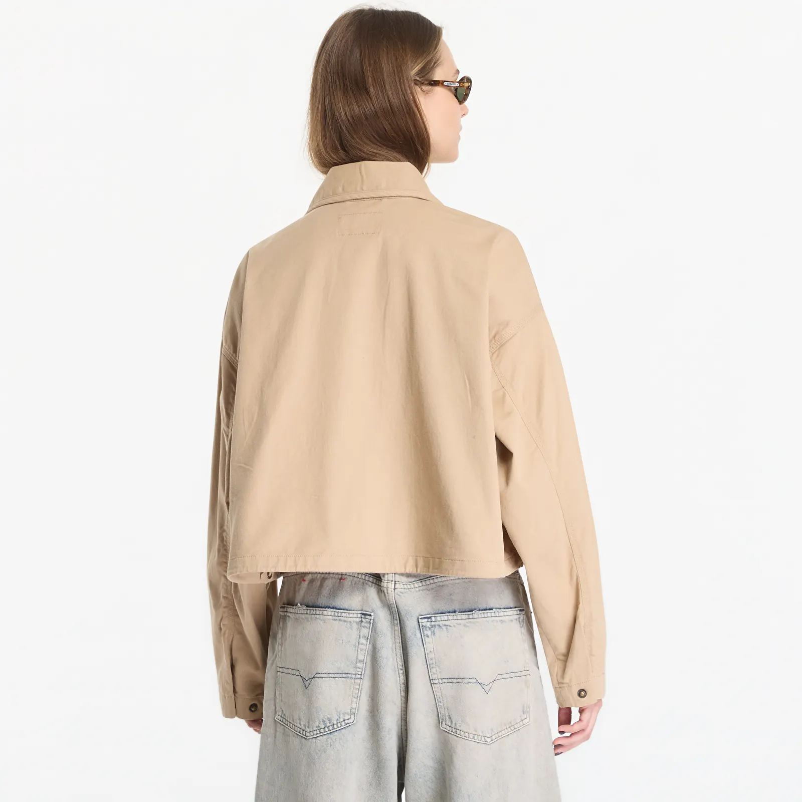 Dámské bundy Diesel G-Leamer-T1 Jacket Incense
