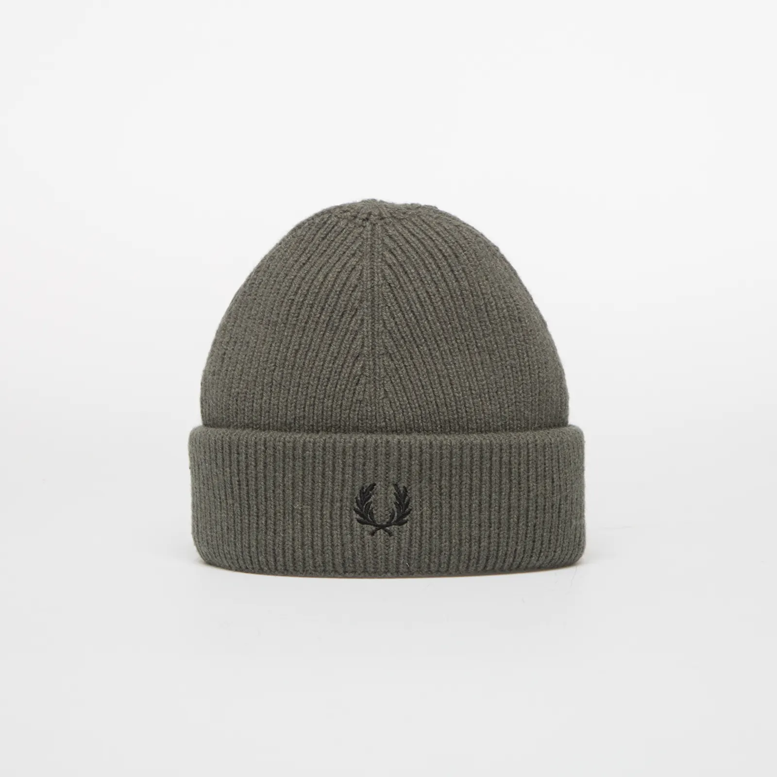 Hats FRED PERRY Classic Wool Beanie Lrl Wrth Green
