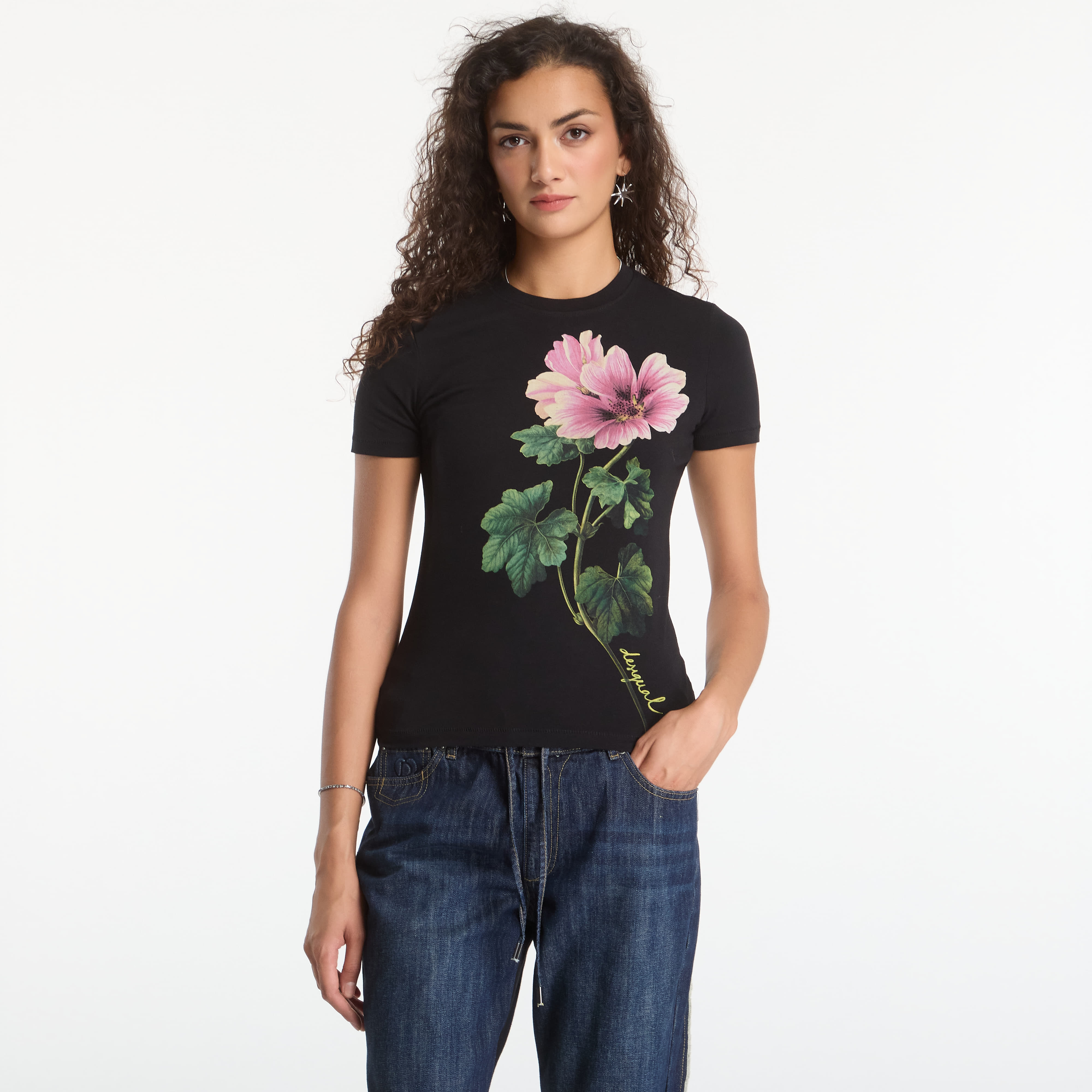T-shirt Desigual Sapporo T-Shirt Black S 50 €