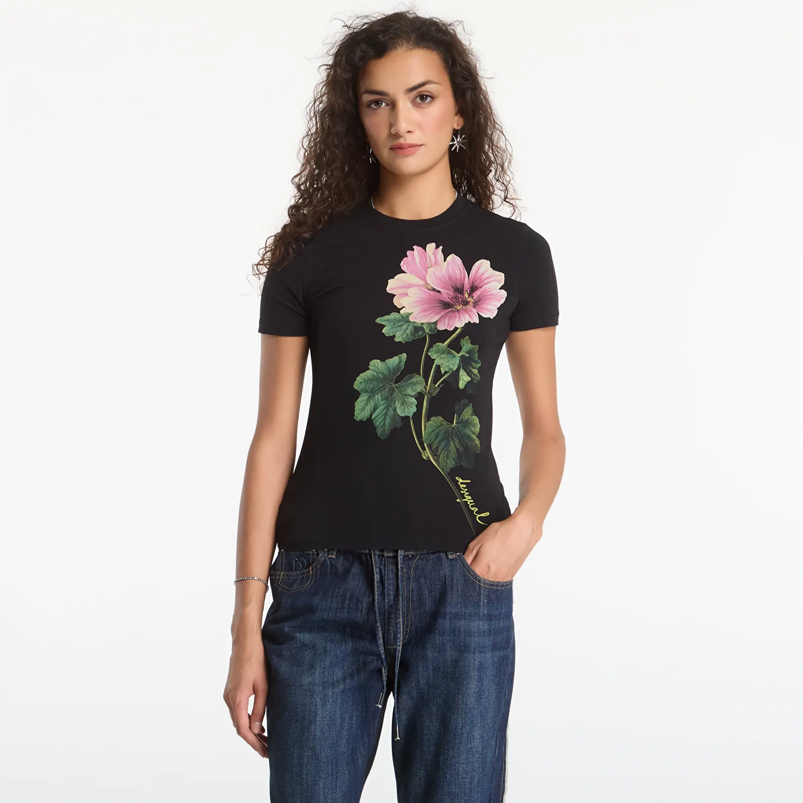 Футболки Desigual Sapporo T-Shirt Black