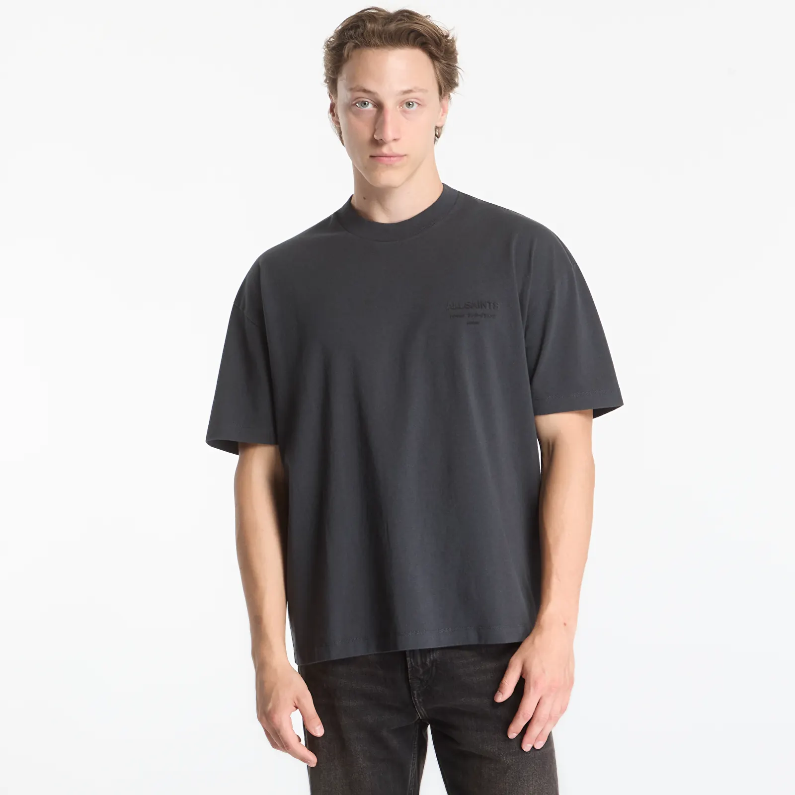 T-shirts AllSaints Xander Ss Crew Carter Grey