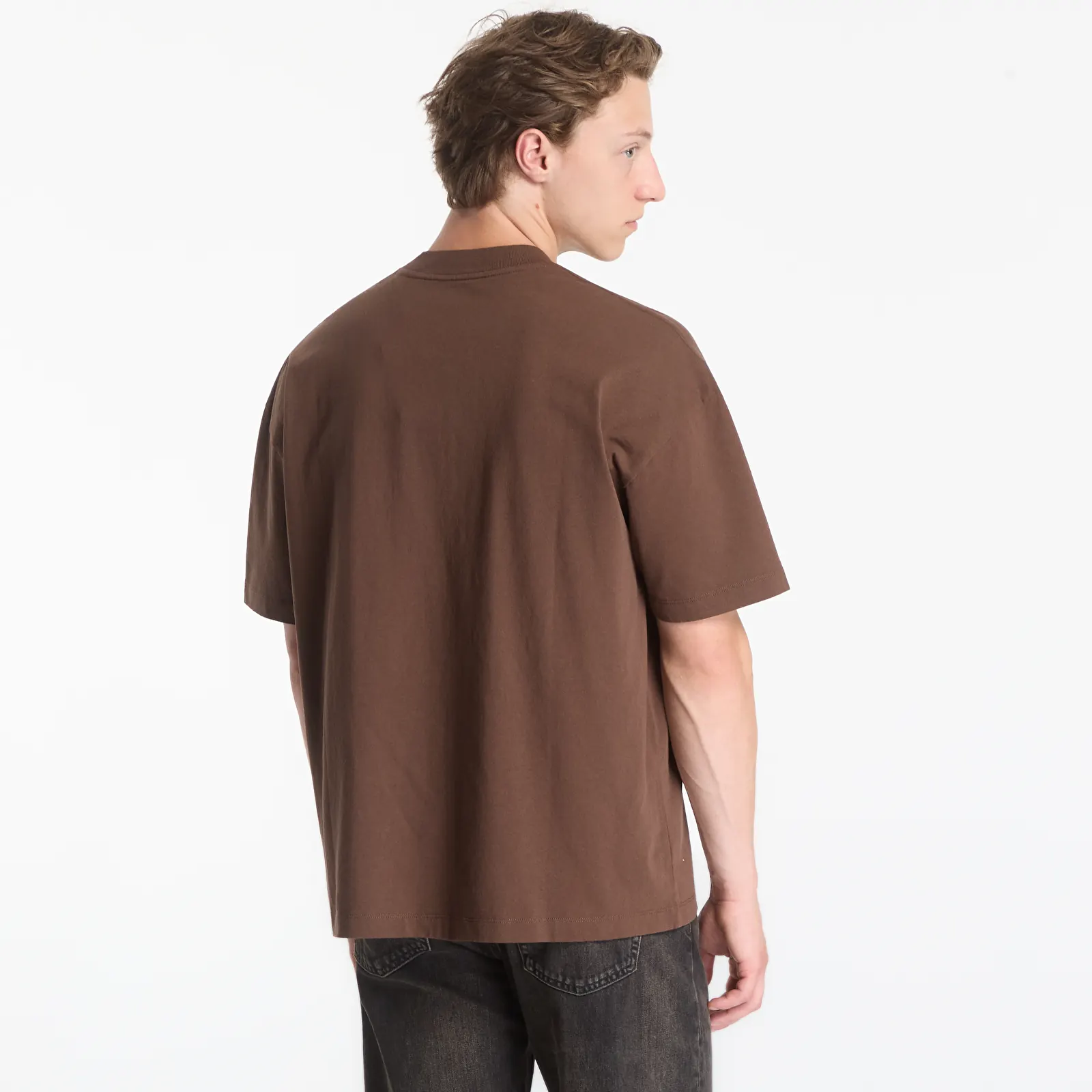 T-Shirts AllSaints Xander Ss Crew Bitter Brown
