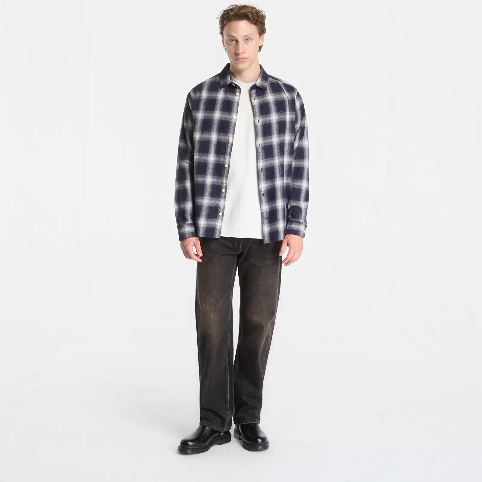 T-shirts AllSaints Cacti Ss Crew Graphic T-Shirt Dusk White