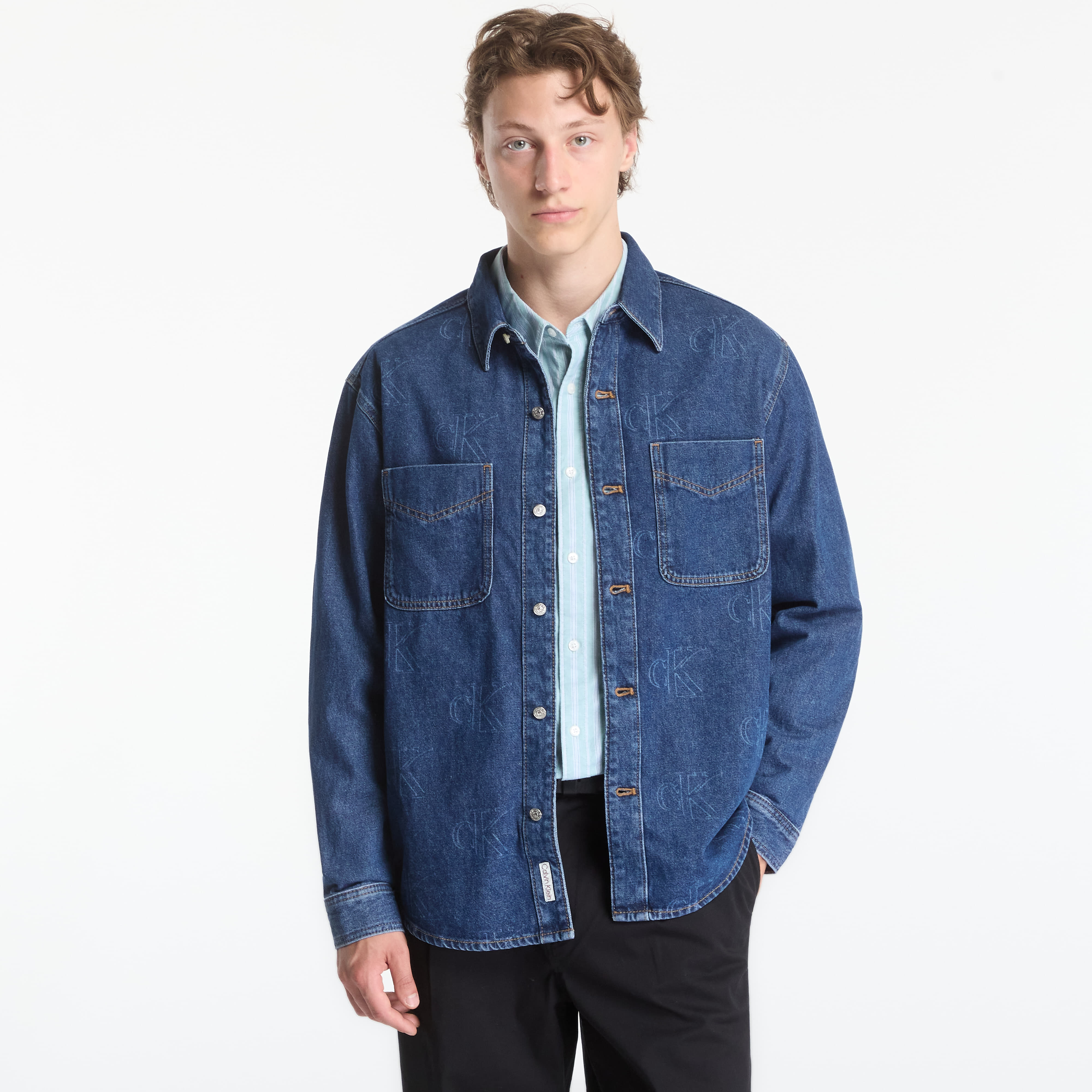 Яке Calvin Klein Jeans 90S Overshirt Pacifico Aop L