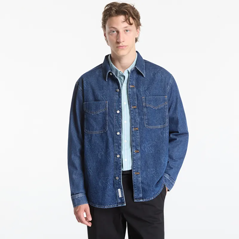 Shirt Calvin Klein Jeans 90S Overshirt Pacifico Aop