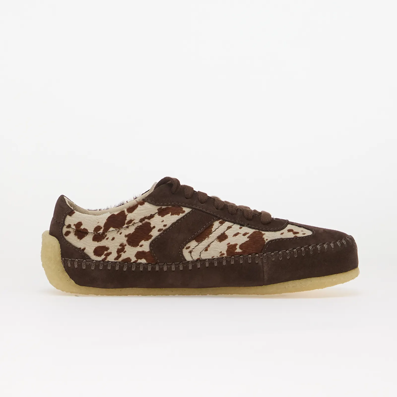 Women's sneakers and shoes Clarks Originals Tor Low Brown Cow Print
