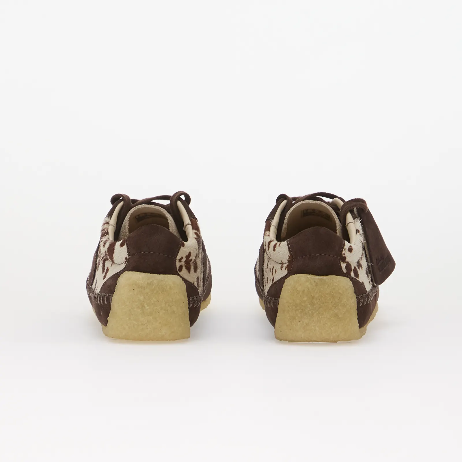 Women's sneakers and shoes Clarks Originals Tor Low Brown Cow Print