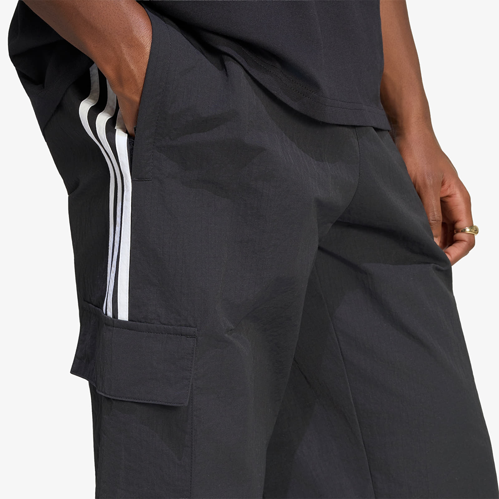Men's trousers adidas Adicolor Classics 3-STRIPES Cargo Black/ White