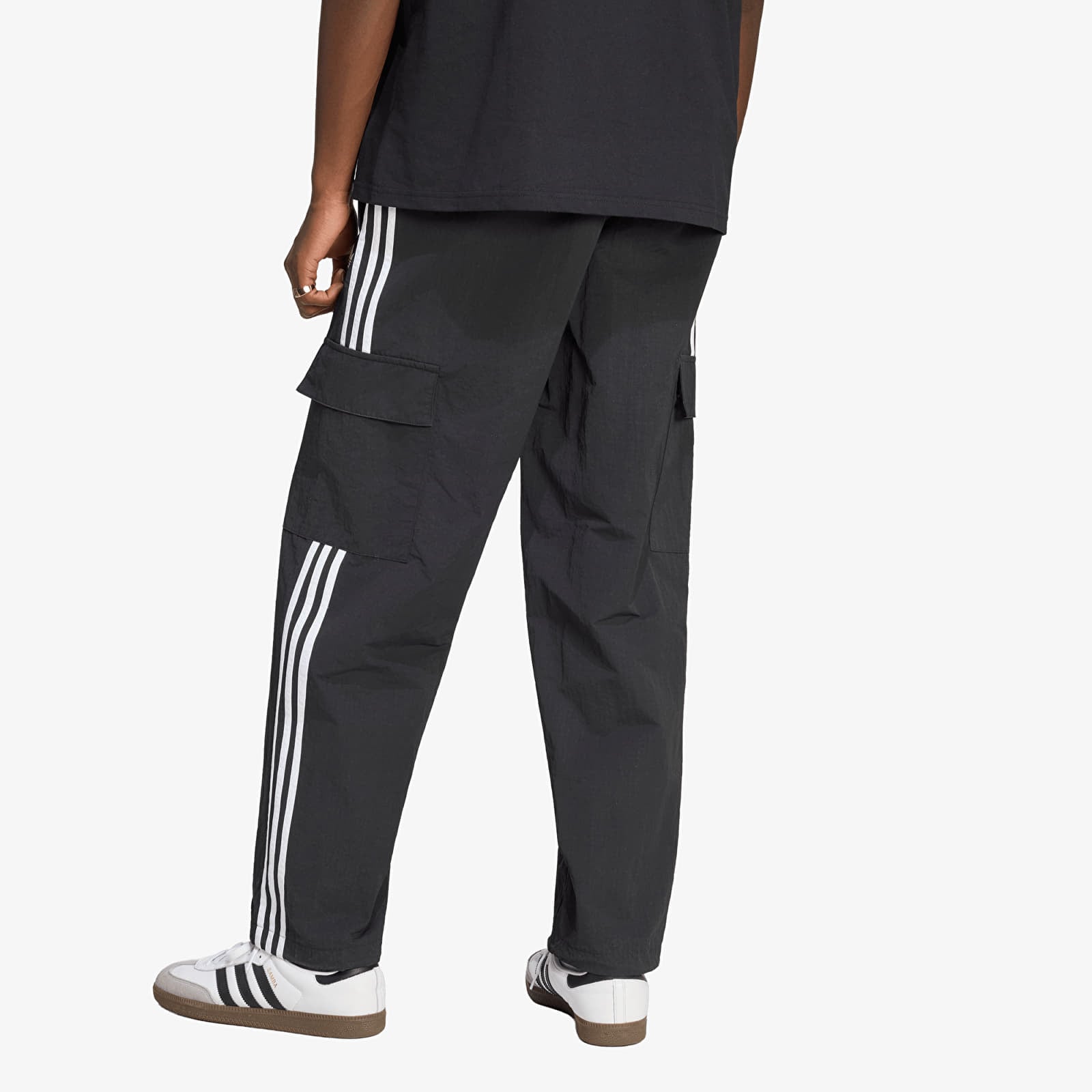 Men's trousers adidas Adicolor Classics 3-STRIPES Cargo Black/ White